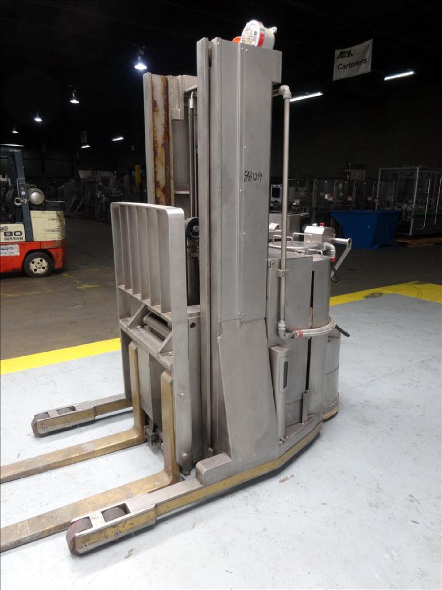 Stainless Steel Walk Behind Fork Lift - Image 5 of 10