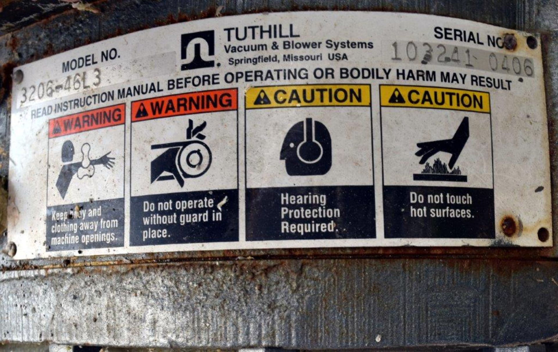 Tuthill Positive Displacement Blower - Image 4 of 4