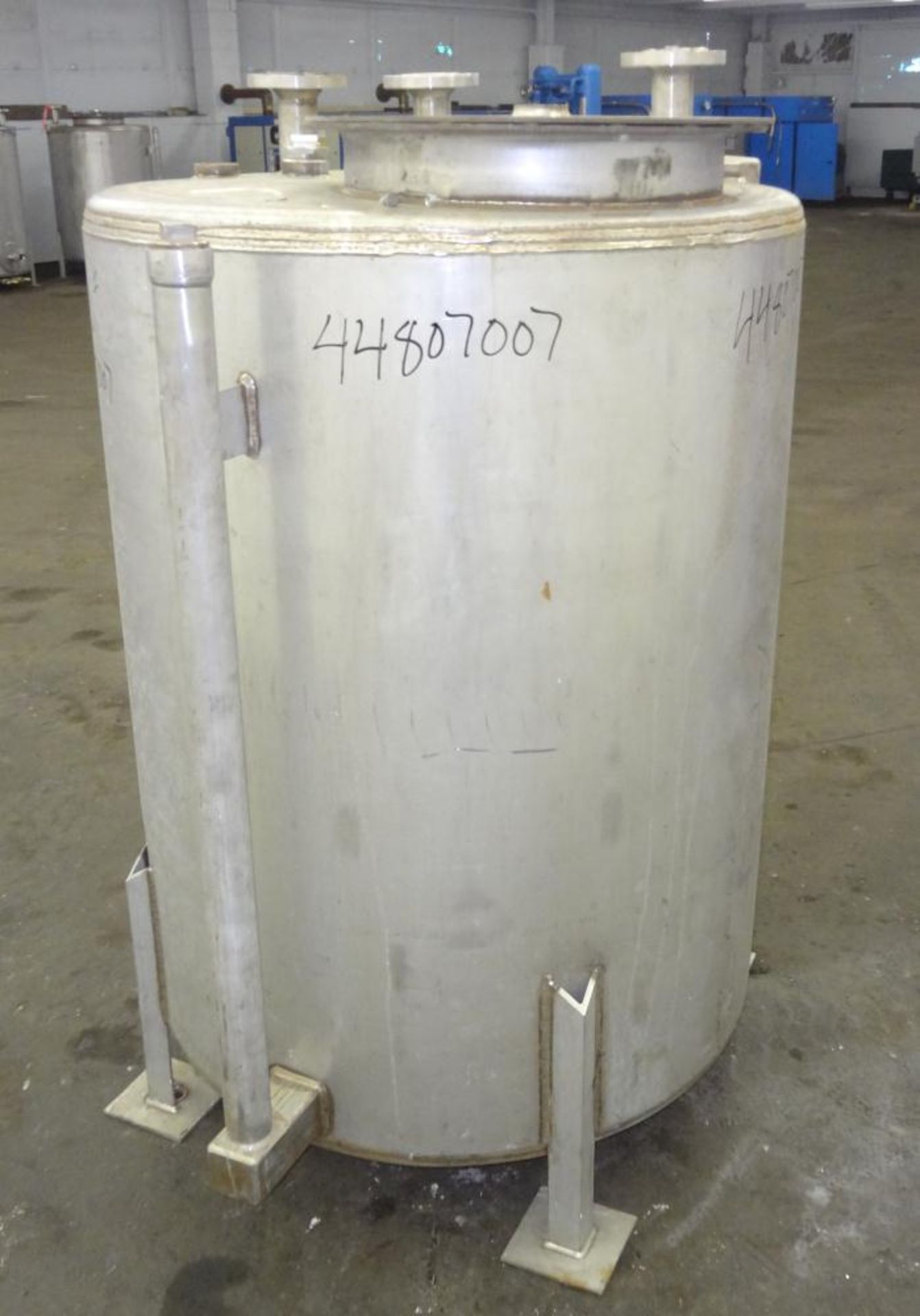 Kettle, 225 Gallon, 316 Stainless Steel, Vertical. Approximately 38" diameter x 49" straight side, - Image 4 of 9