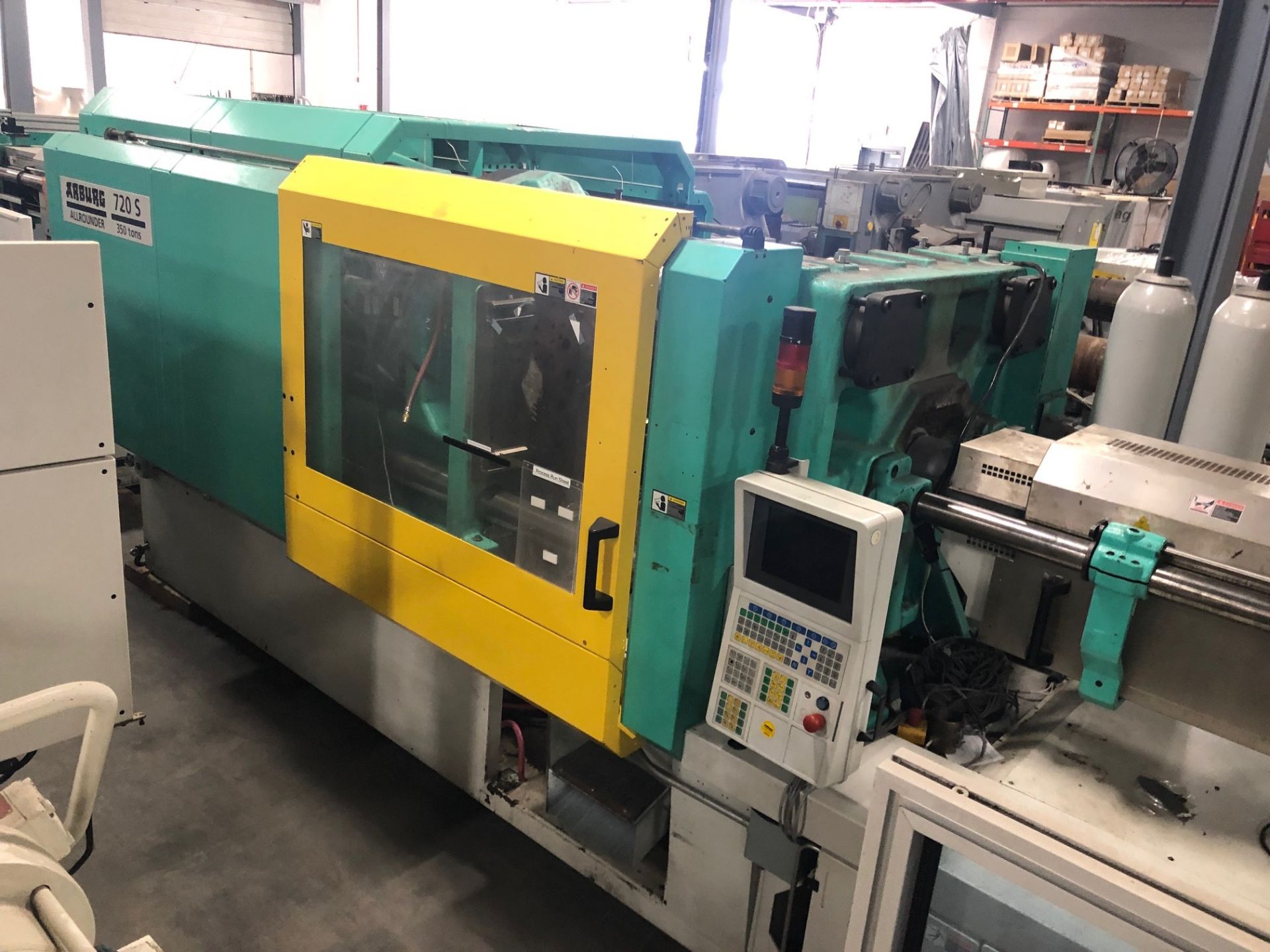 360 Ton, 34.7 oz./34.7 oz. Arburg 2-Shot Injection Molding Machine (2003)