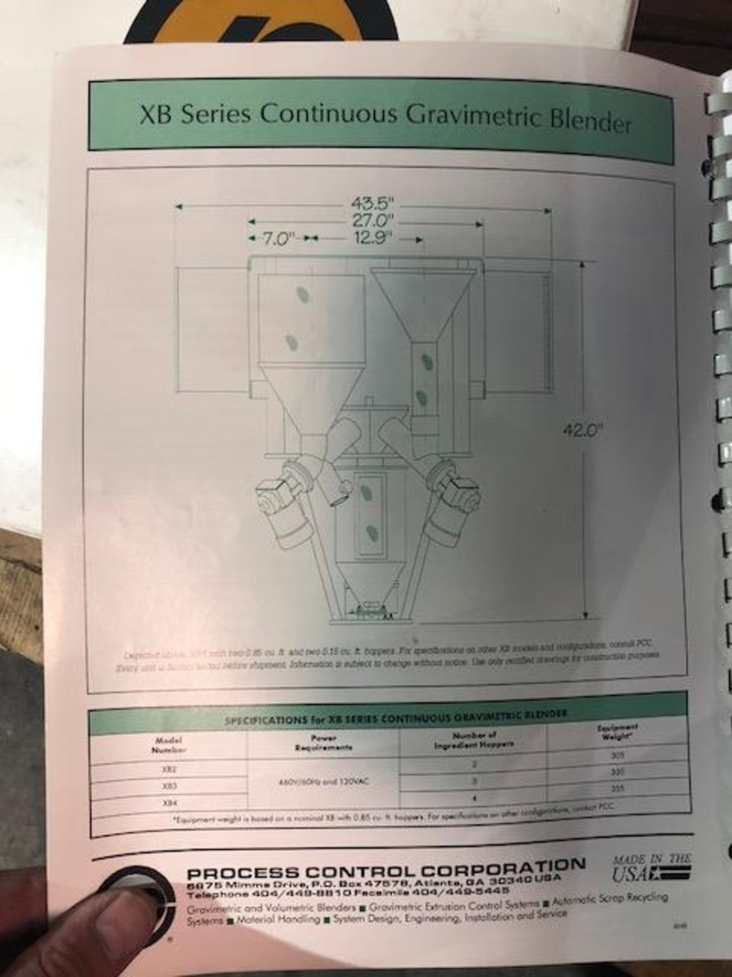 Process Control Gravimetric Blender - Image 5 of 6