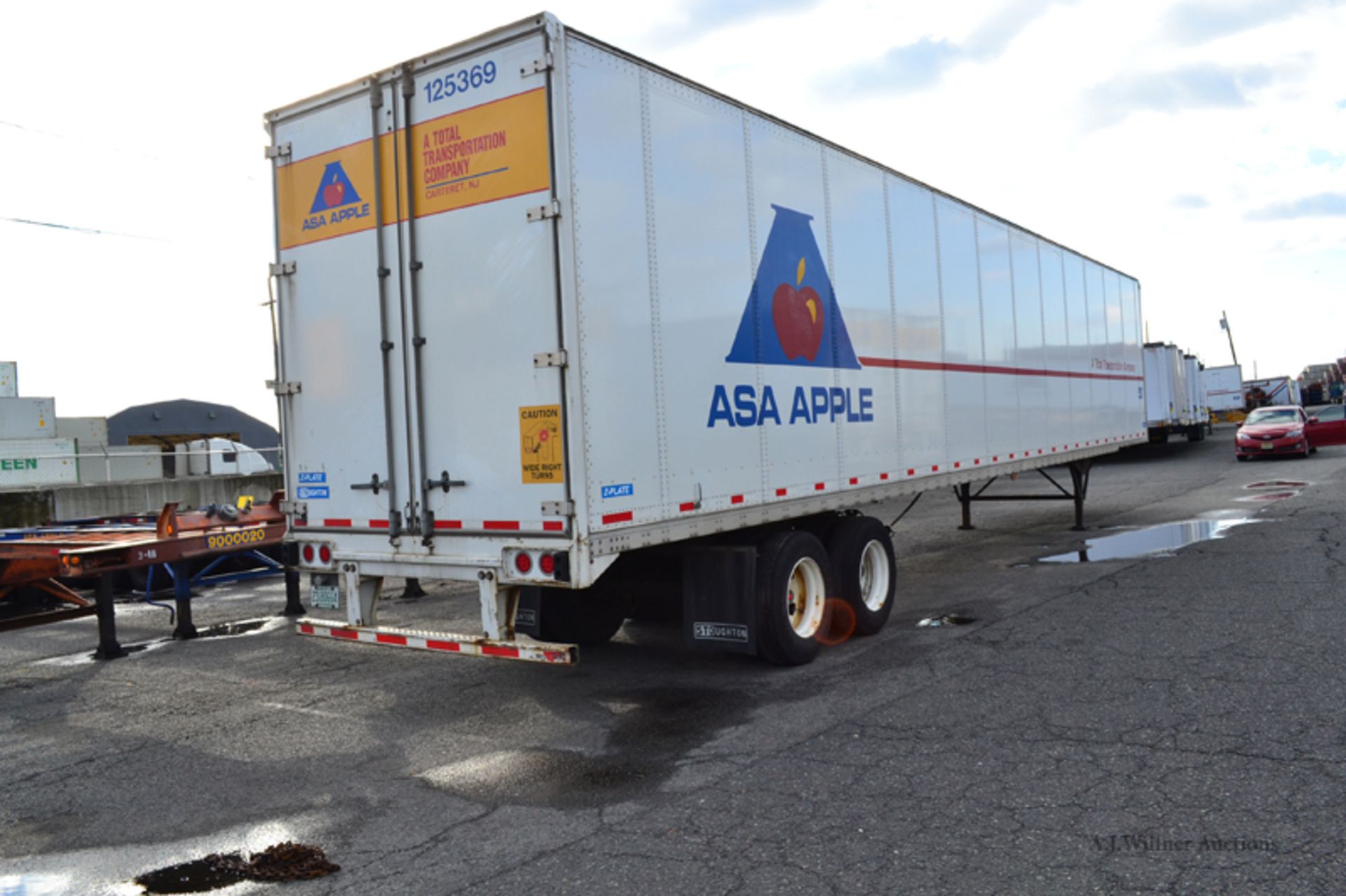 2014 Stoughton 53'-0 tandem axle van trailer, 13'-6' high VIN 1DW1A5325EB446033 (Unit #125369) - Image 4 of 5