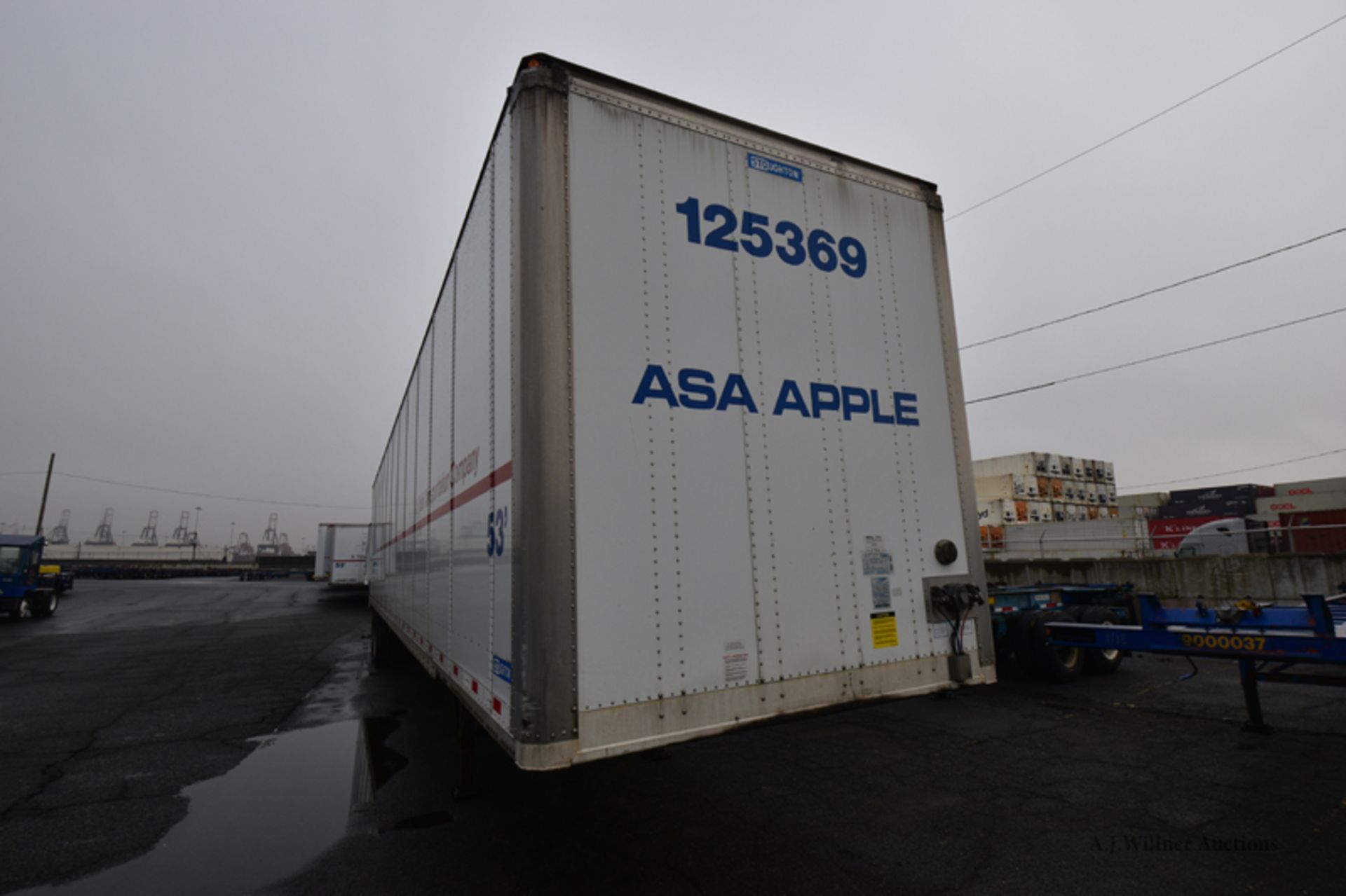 2014 Stoughton 53'-0 tandem axle van trailer, 13'-6' high VIN 1DW1A532XEB446030 (Unit #125366) - Image 8 of 12