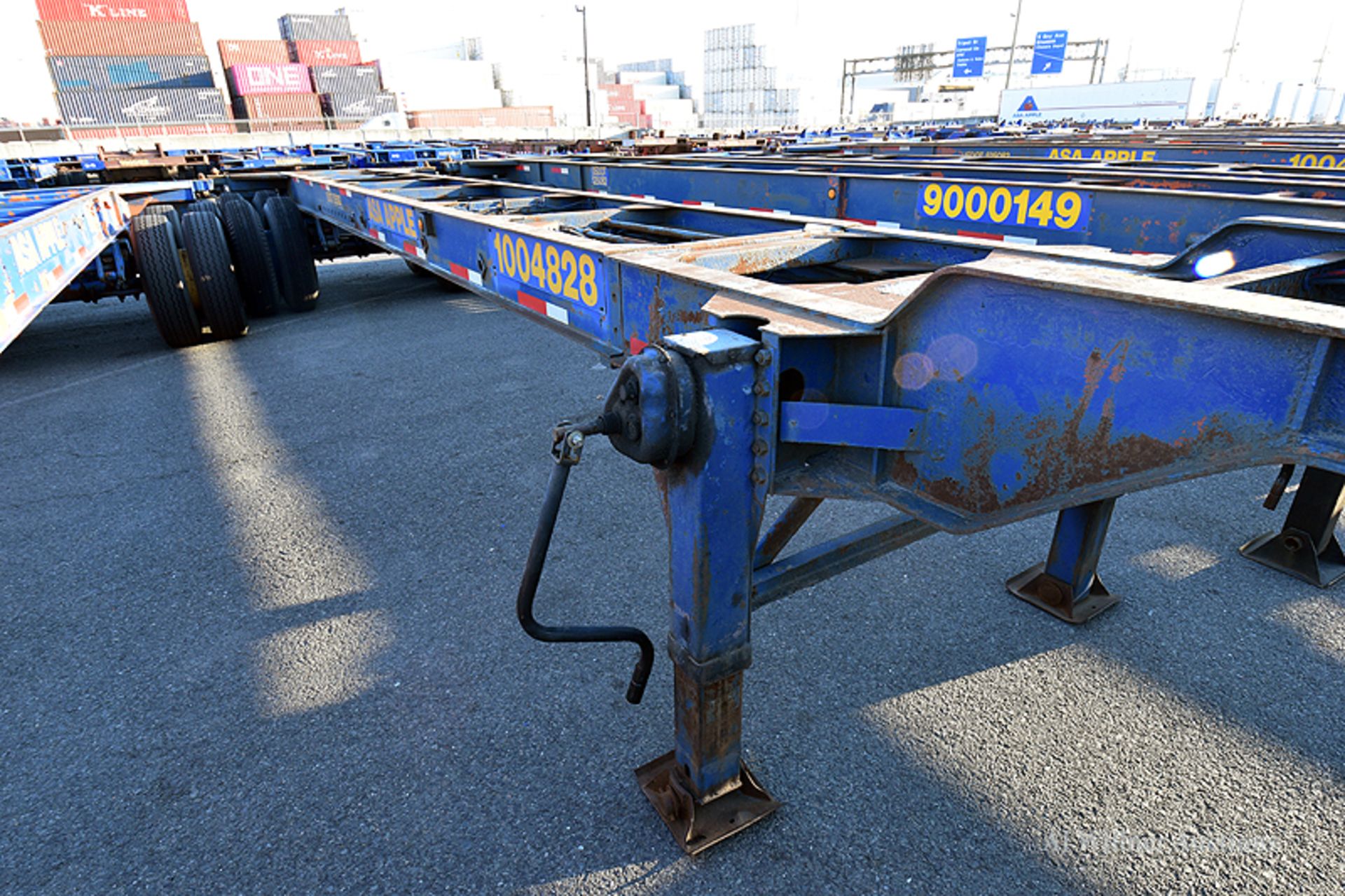 1995 Monon 40' to 48'-0 gooseneck slider container chassis VIN 1NNC04822SM247169 (Unit #1004828) - Image 2 of 5