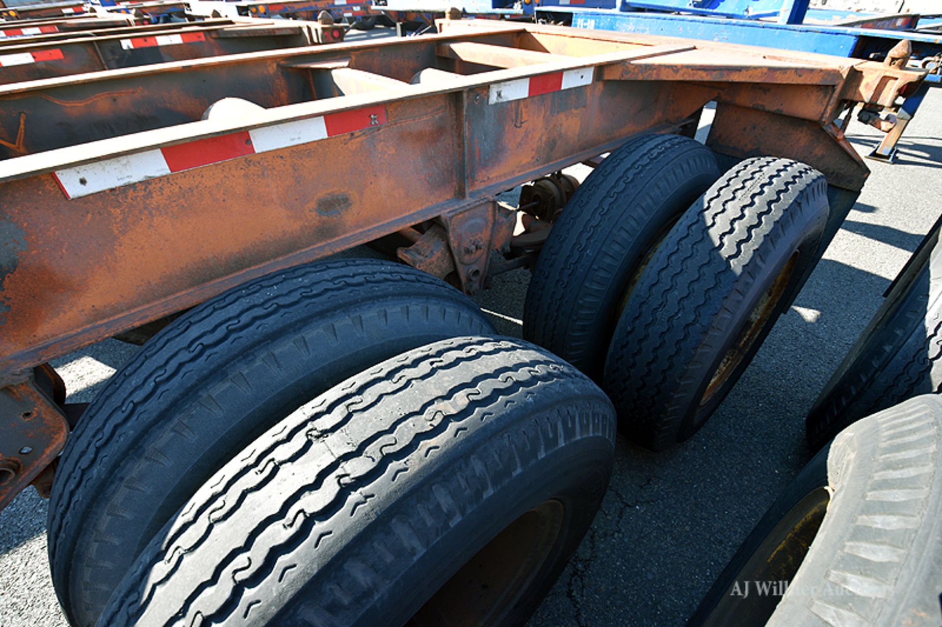 1988 Hawkeye 40'-0 container chassis VIN 145C412S9JL010952 (Unit #9000003) - Image 5 of 5