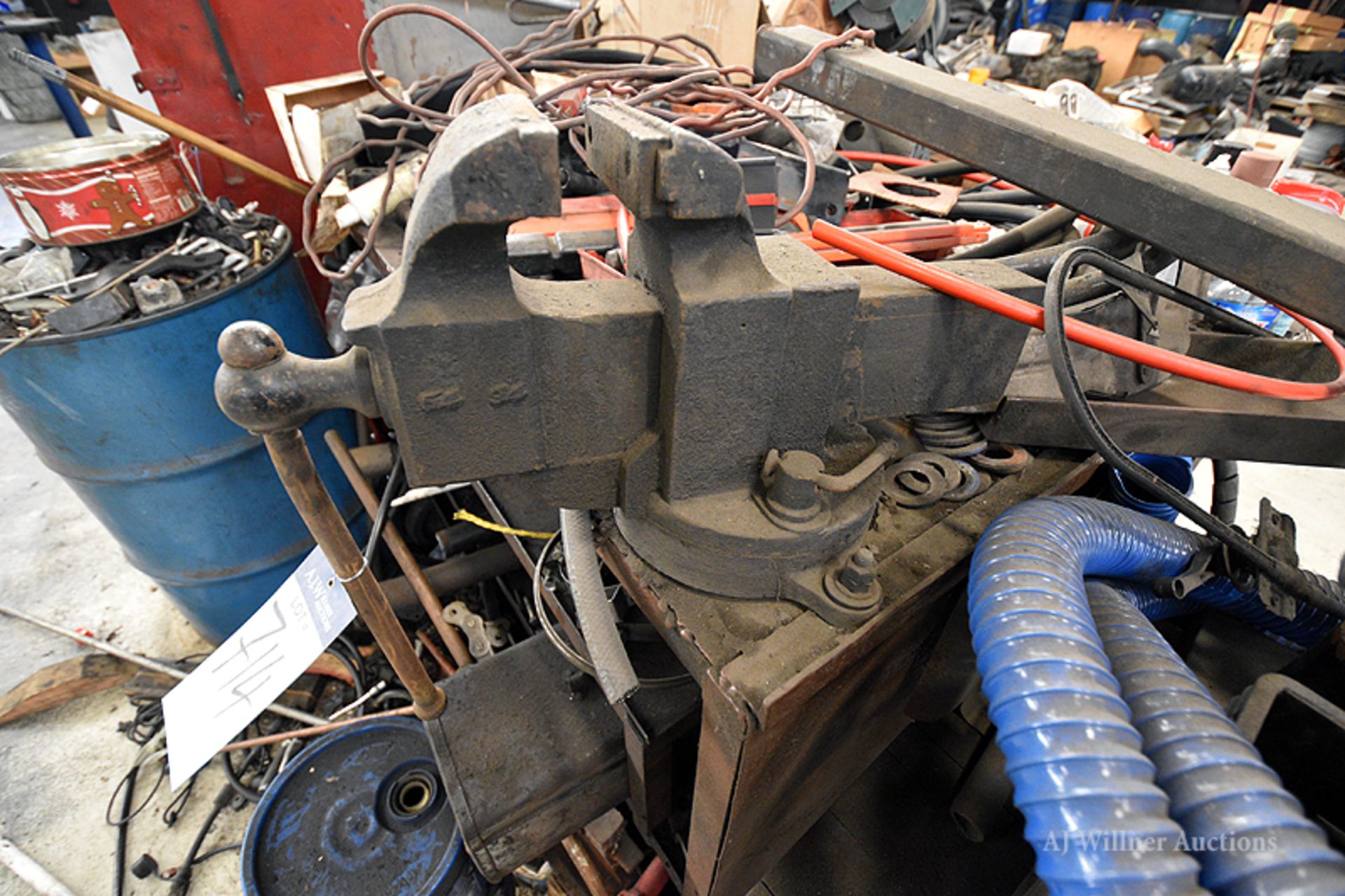 Contents of Work Surfaces and Tool Boxes