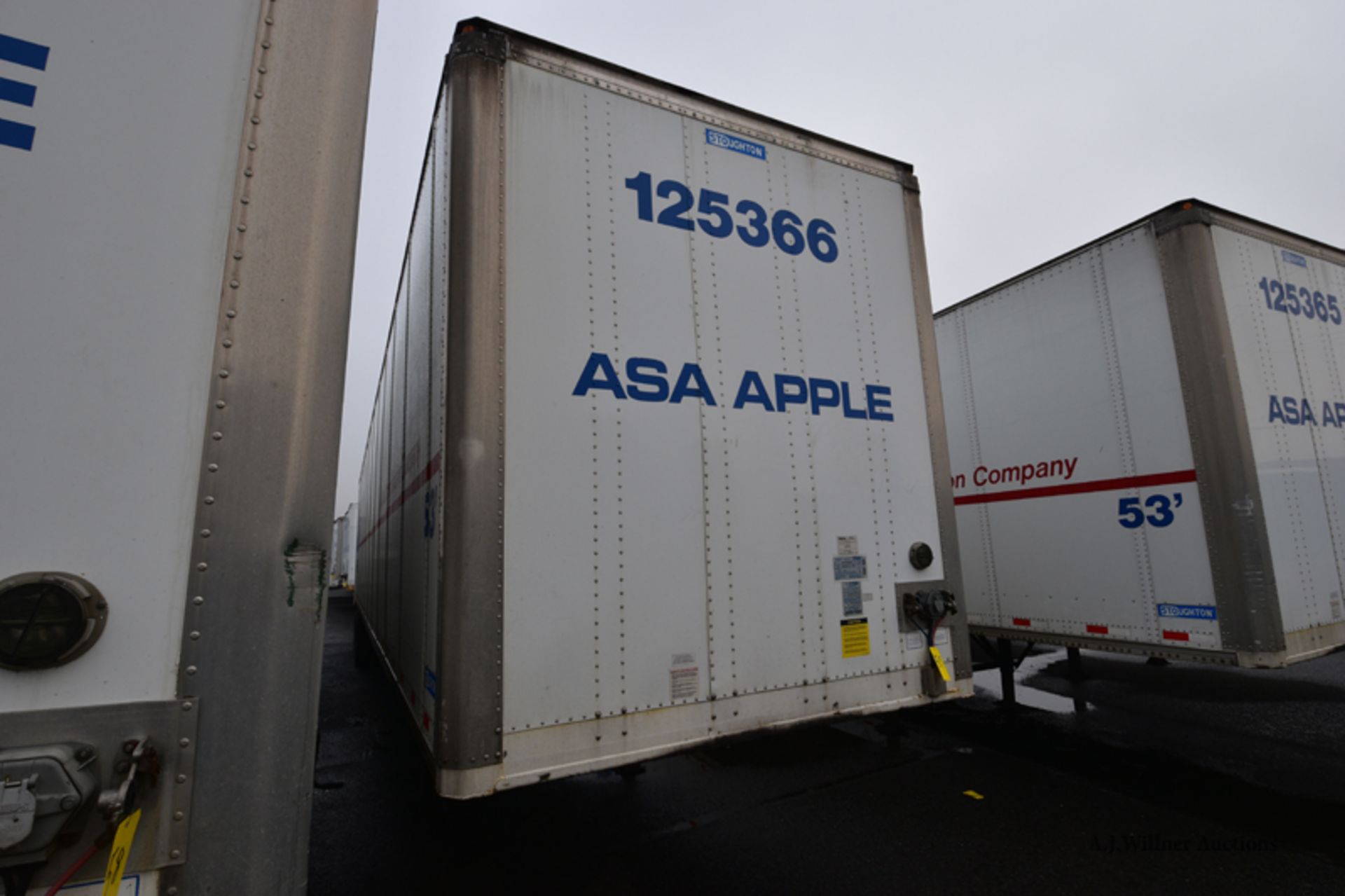 2014 Stoughton 53'-0 tandem axle van trailer, 13'-6' high VIN 1DW1A532XEB446030 (Unit #125366) - Image 2 of 12