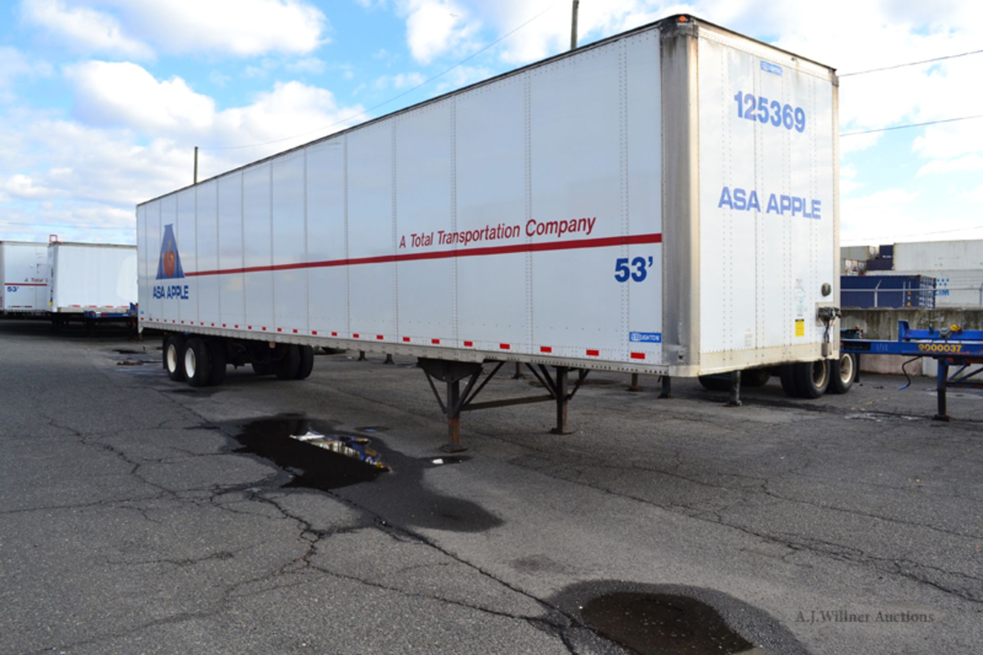 2014 Stoughton 53'-0 tandem axle van trailer, 13'-6' high VIN 1DW1A5325EB446033 (Unit #125369) - Image 2 of 5