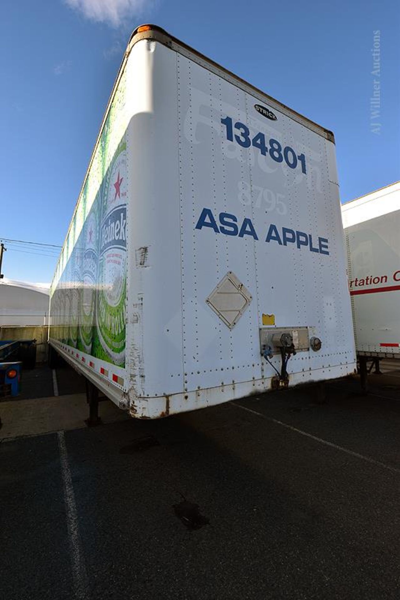 1999 Strick 48'-0 tandem axle van trailer, 13'-6' high, VIN 1S12E9482XD441432 (Unit #134801) - Image 2 of 3