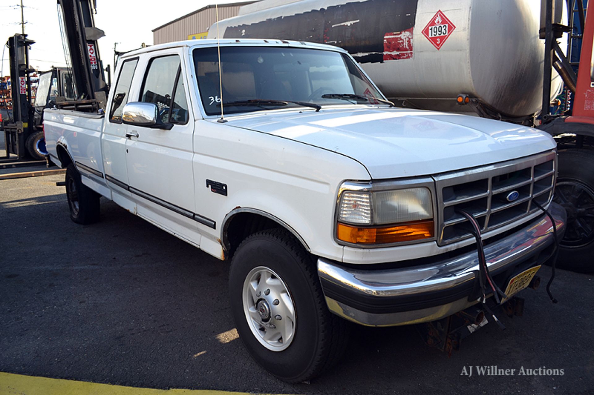 1996 Ford F-250 XLT, 2 door extended cab pick-up truck,