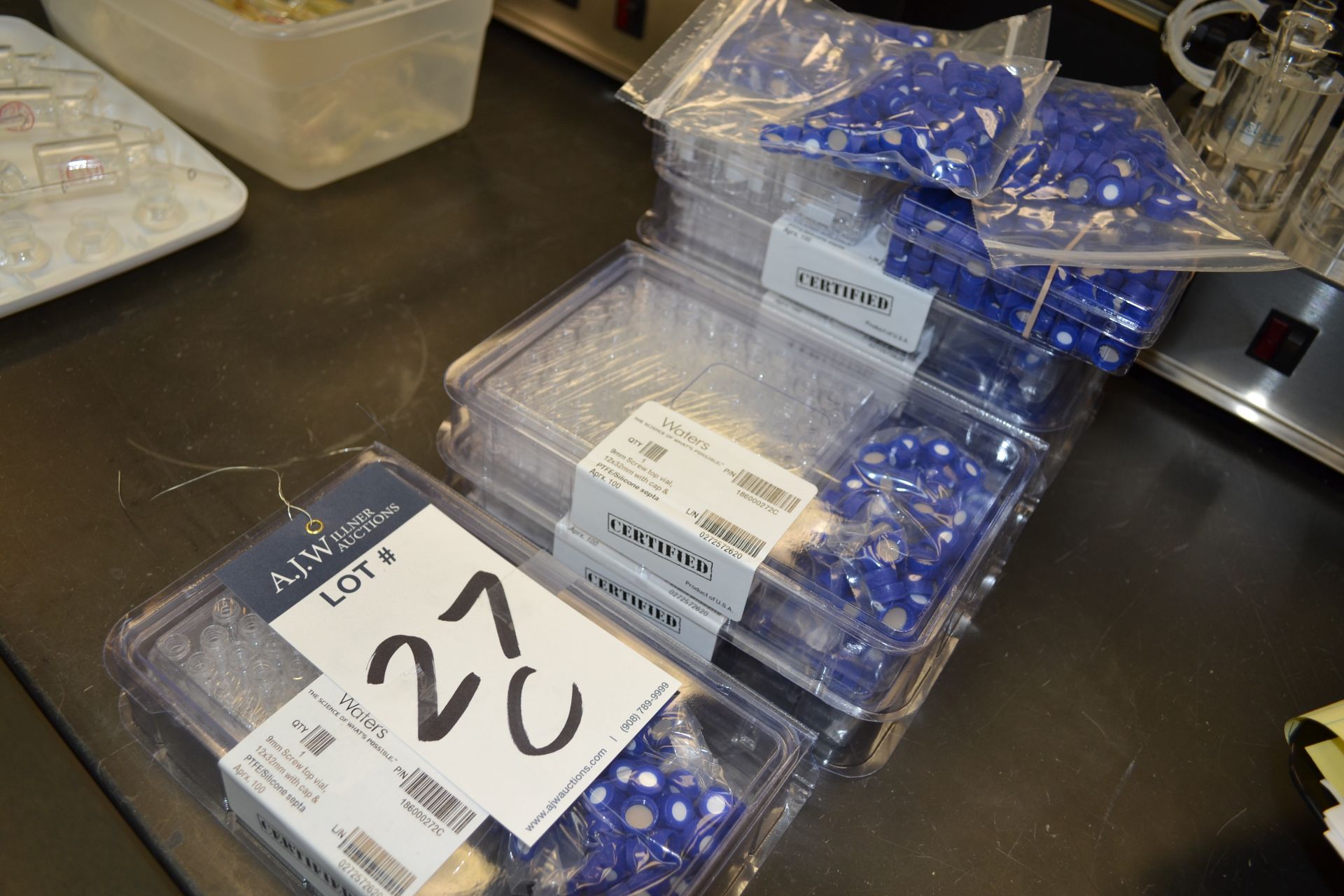 Cases of 9mm Screw-Top Vial (for HPLC)