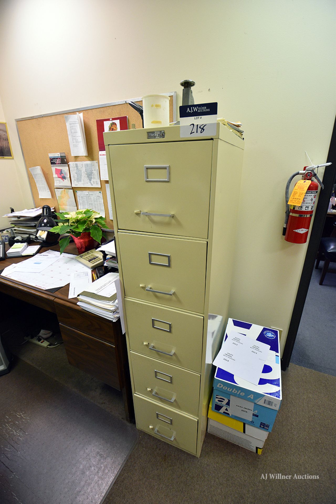 5-Drawer File Cabinet