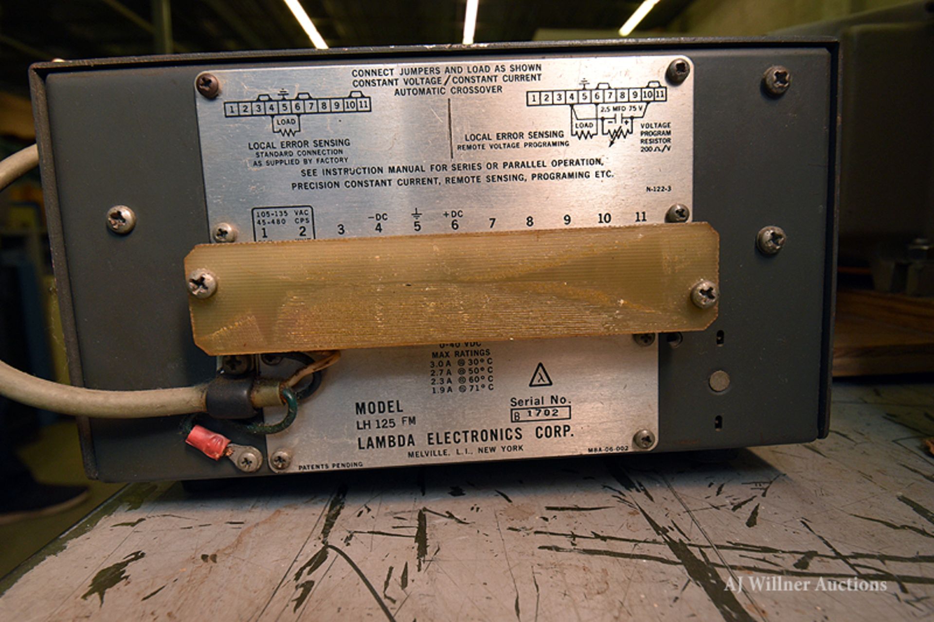 Lambda Electonics Regulated Power Supply LH125FM - Image 2 of 2