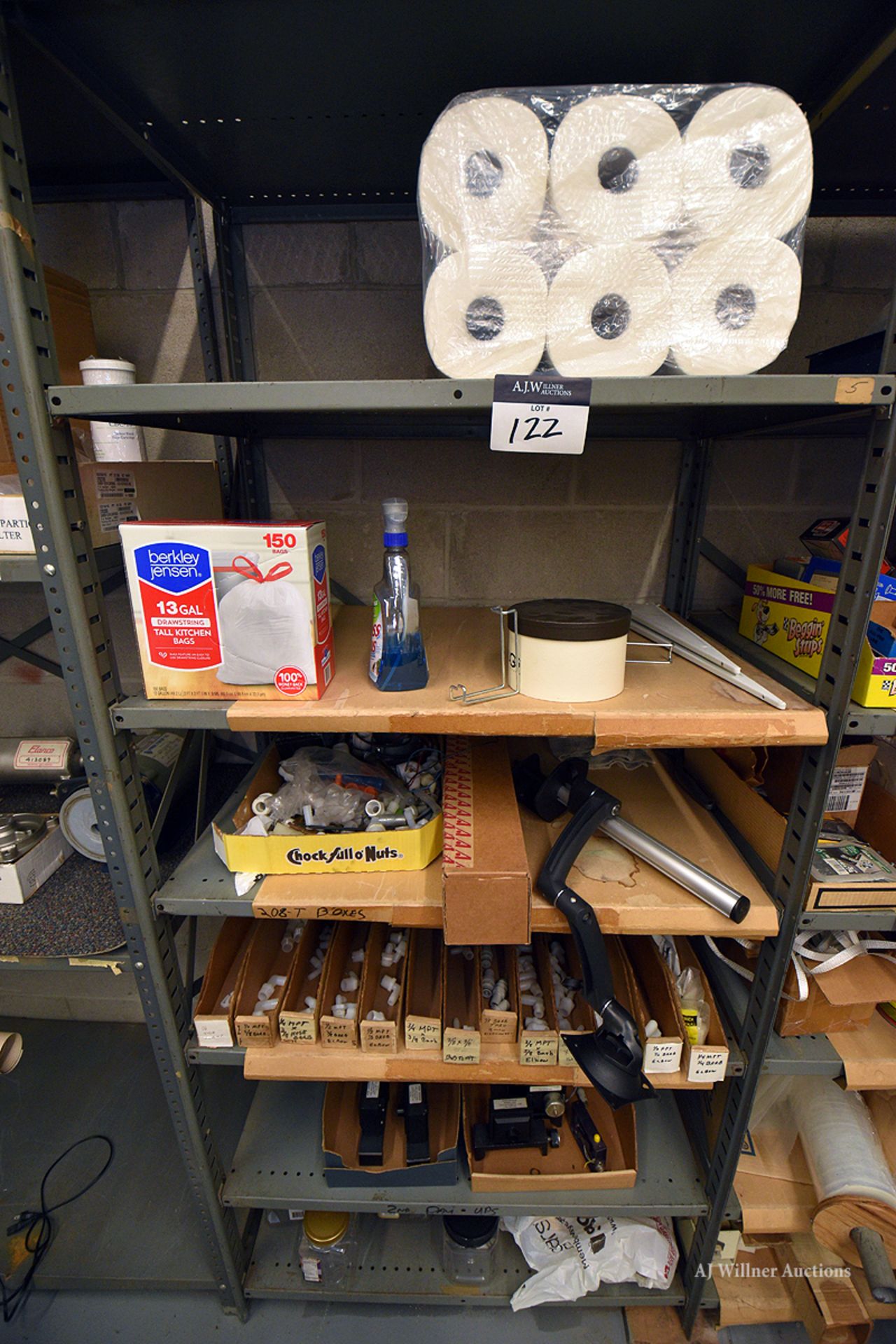Contents of two shelves-Nuts, Bolts, connectors etc-Contents only - Image 2 of 3