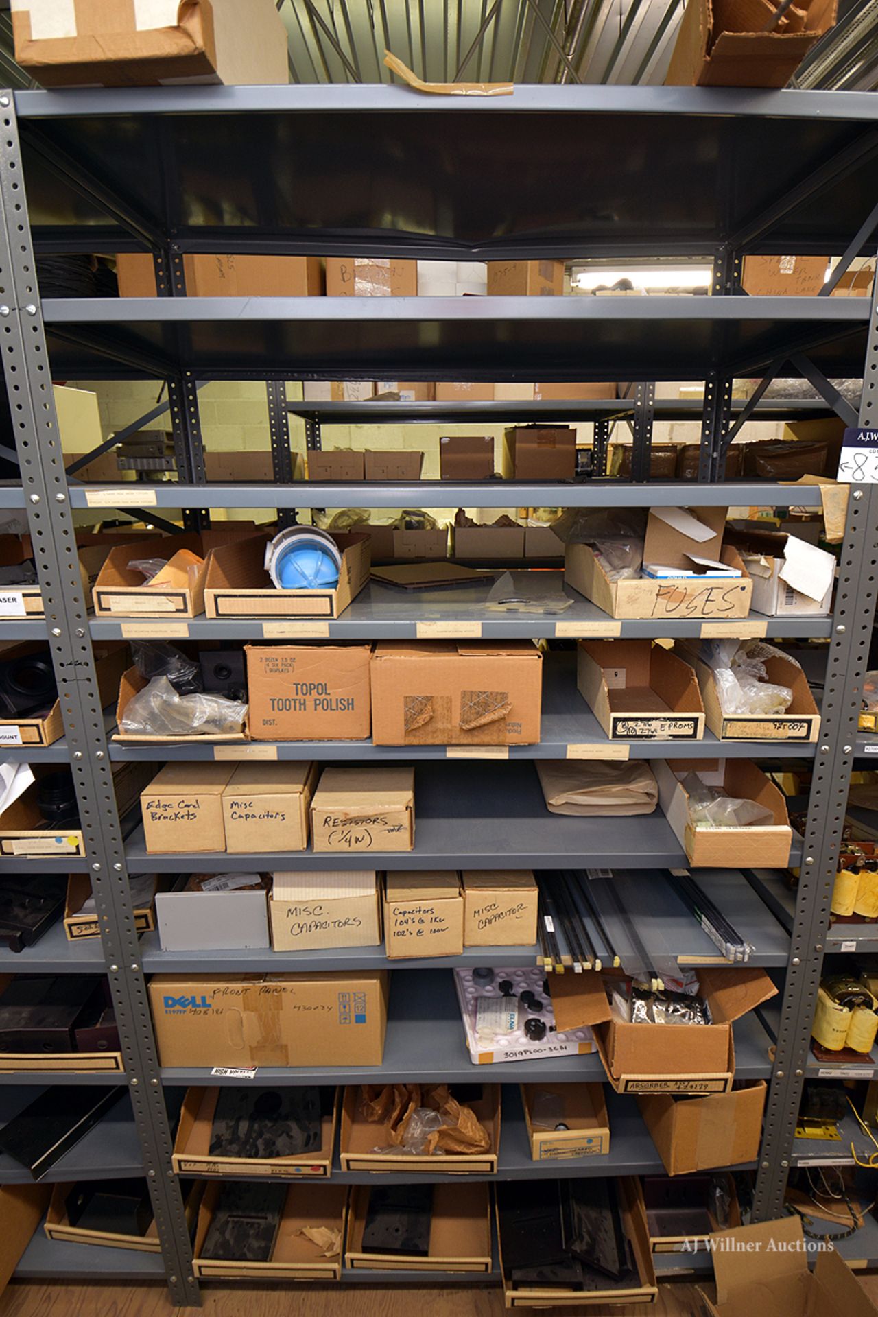 (2) Shelving Units Of Laser Components - Image 3 of 3