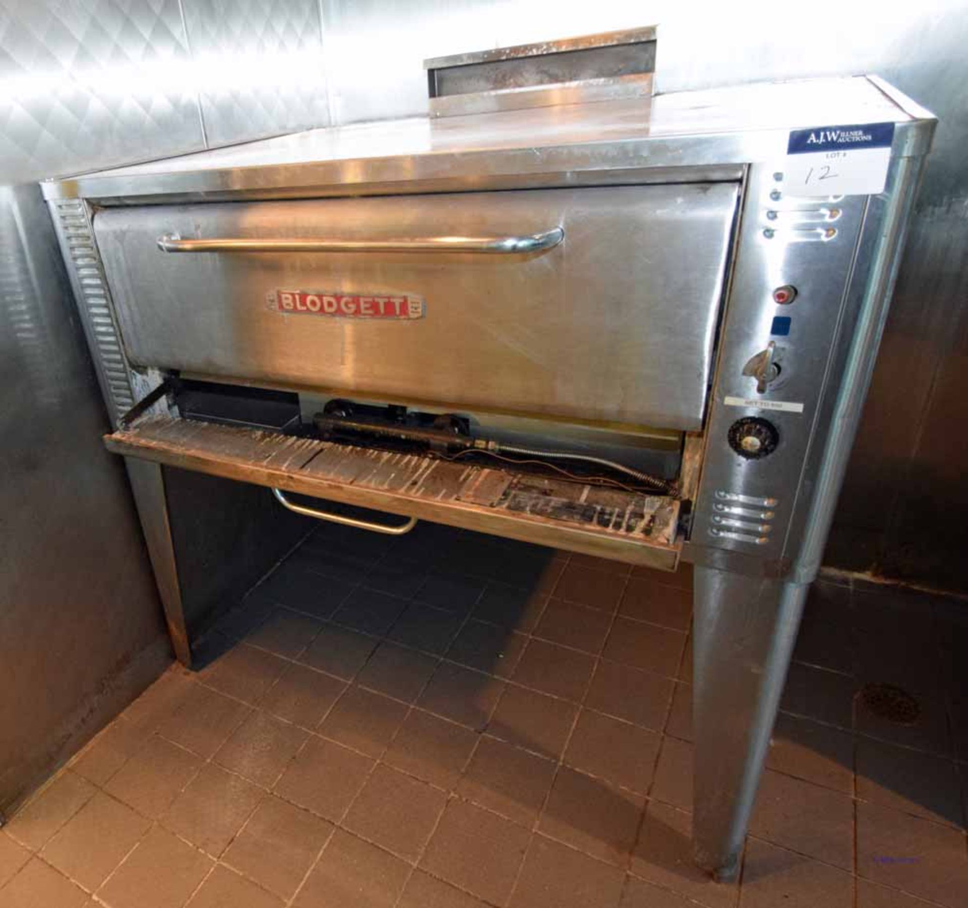 Blodgett 961P Single Pizza Deck Oven 60" Wide