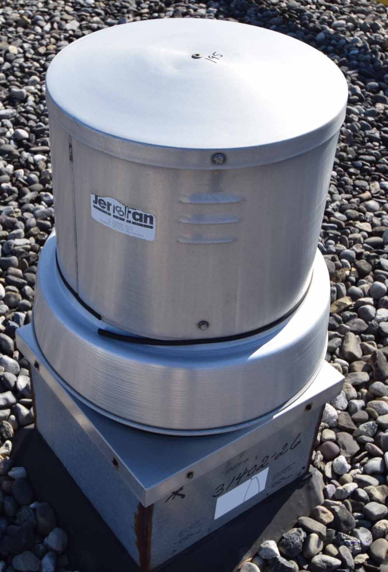 Jenco Roof Top Exhaust fan: Unknown Model number