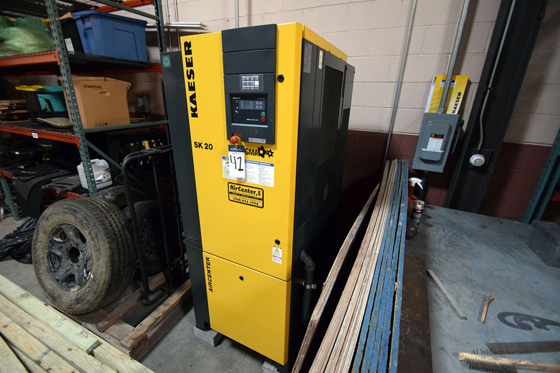 Kaeser Model Aircenter SK20 Rotary Screw Air Compressor - Image 3 of 6