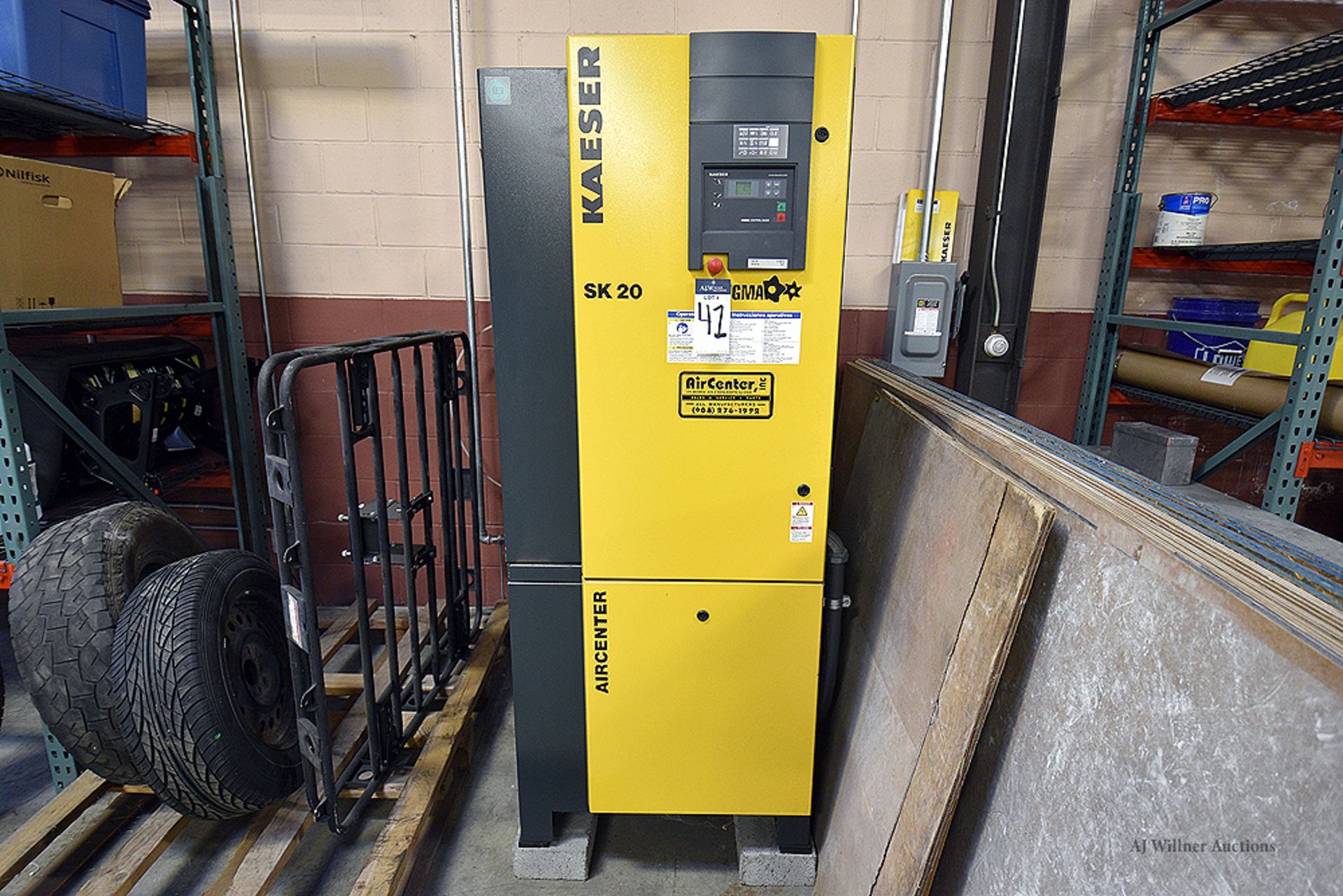 Kaeser Model Aircenter SK20 Rotary Screw Air Compressor