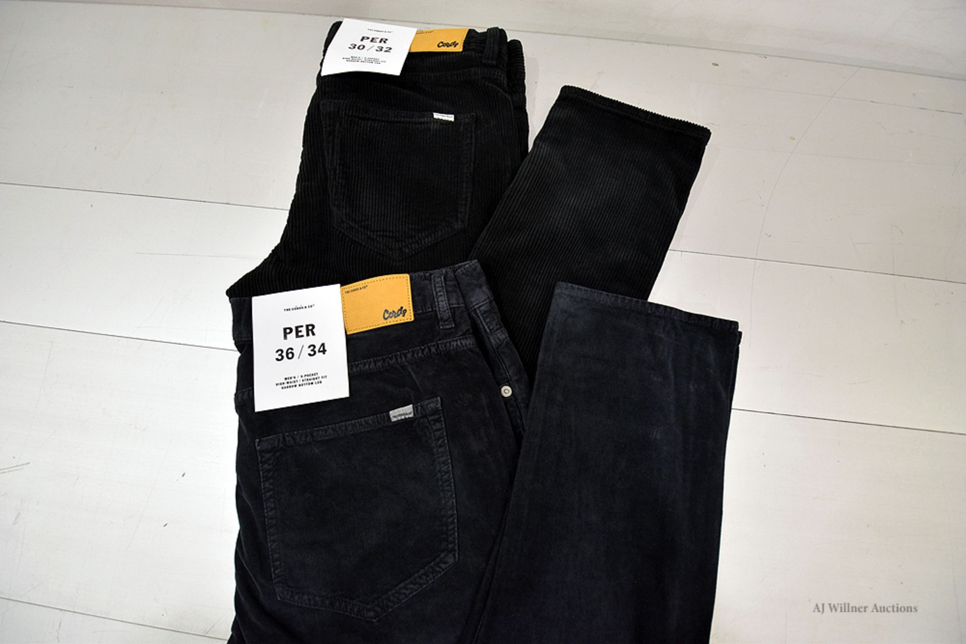 THE CORDS & CO. "PER" MEN'S/HIGH-WAIST/ STRAIGHT FIT/ NARROW LEG MSRP $160 - Image 3 of 5