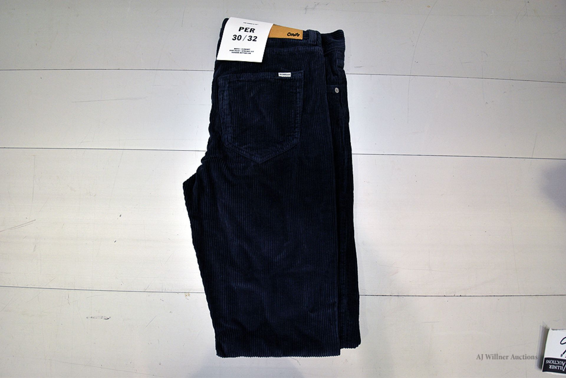 THE CORDS & CO. "PER" MEN'S/HIGH-WAIST/ STRAIGHT FIT/ NARROW LEG MSRP $160