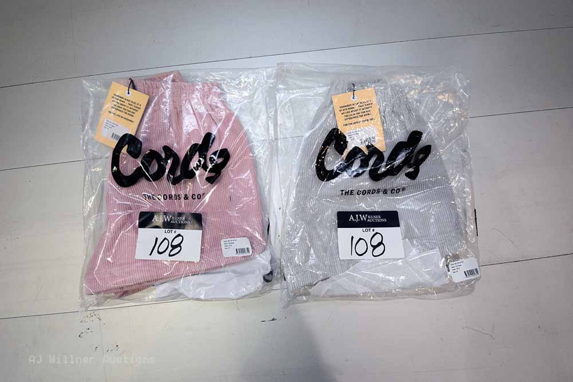 The Cords & Co. "Ella" Style, Women's Shorts (Silver) X-S, L, *(Blush)* X-S, S, M, L - Image 3 of 9