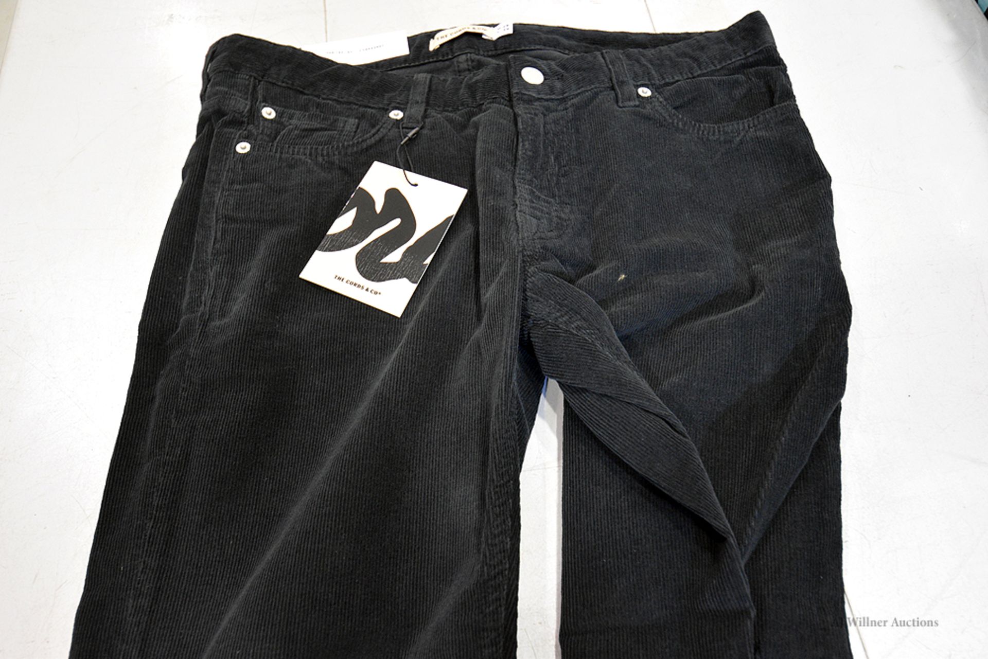 The Cords & Co. "Mom" Women's/ Mid-Waist/ Loose Fit/ Chopped Pants MSRP $160 - Image 2 of 5
