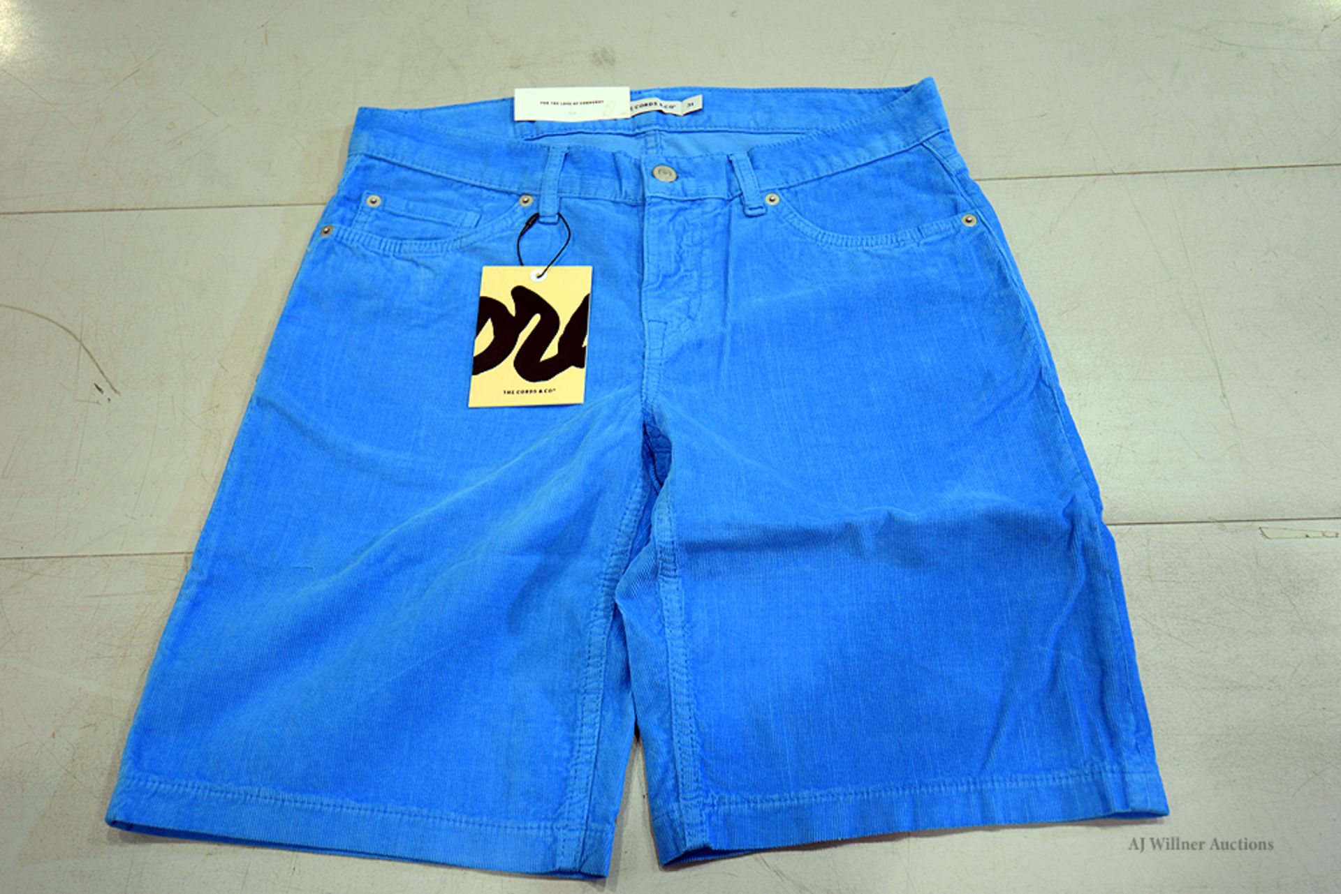 The Cords & Co. "Adam" Men's/ Mid-Waist/ Classic Fit/ Shorts MSRP $100 - Image 2 of 5