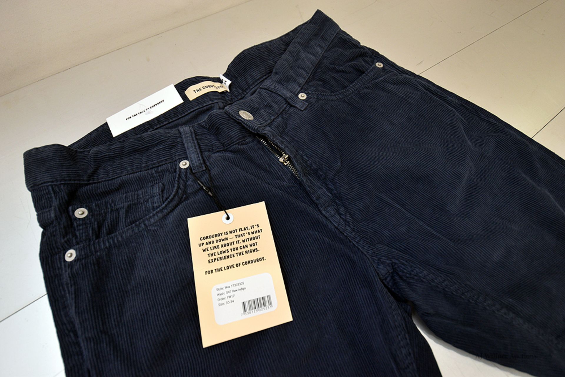 The Cords & Co. "Wes" Men's/High-Waist/ Straight Fit/ Narrow Bottom MSRP $160 - Image 6 of 6
