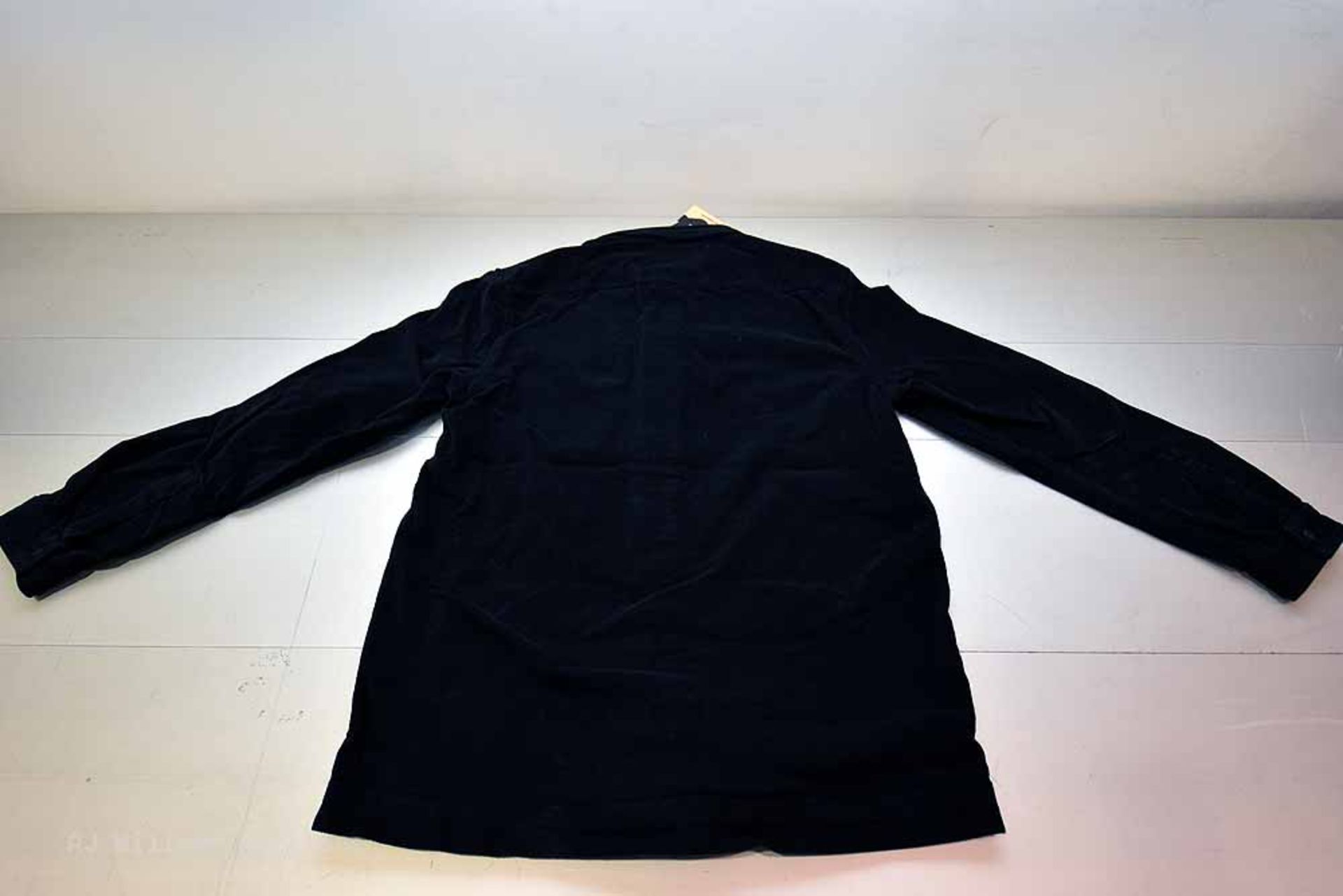 The Cords & Co. "Noah" Style, Mens Collard Long Sleeve Shirt(Black) Small, Medium, Large, X-Large - Image 4 of 5