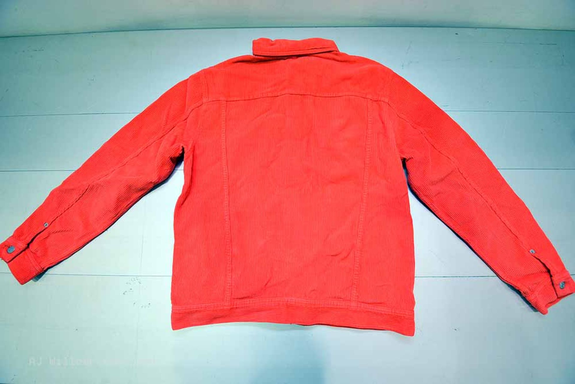 The Cords & Co."Cut" Style, Womens Collard Long Sleeve Jacket(Ecru)Coffee Brown,Denim Blue,Poppy Red - Image 7 of 14