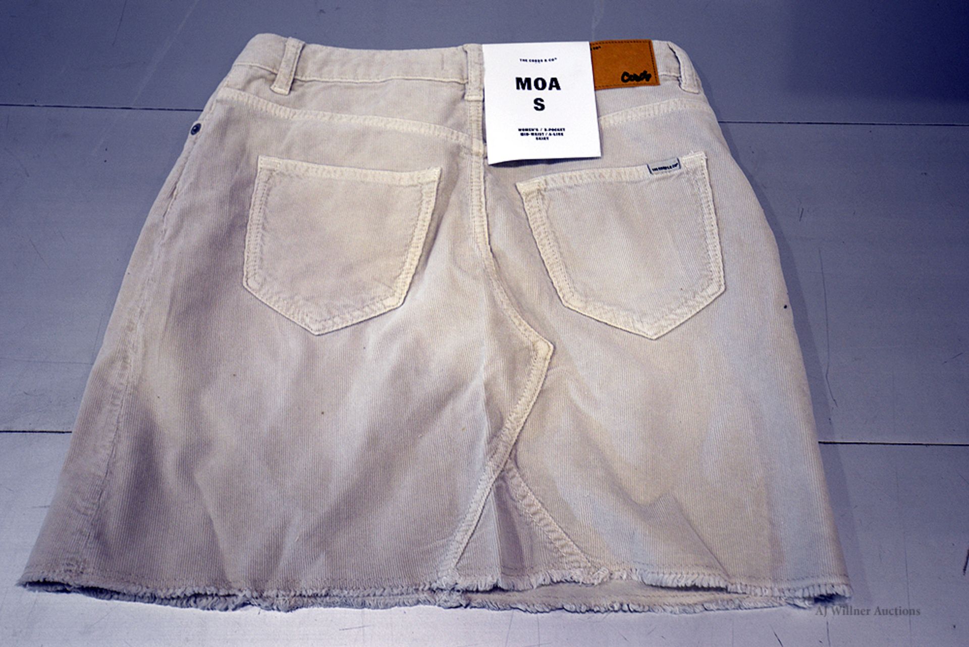 The Cords & Co. "Moa" Women's/ 5-Pocket/ Mid Waist/ A-Line Skirts MSRP $120 - Image 3 of 5