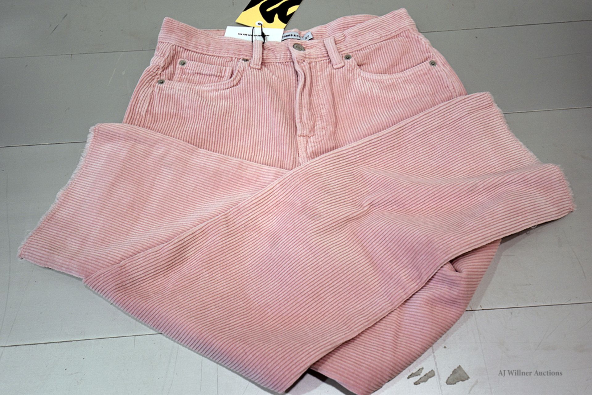 The Cords & Co. "Stella" Womens/ Mid Waist/ Slim Fit/ Cropped Pants MSRP $150 - Image 2 of 5