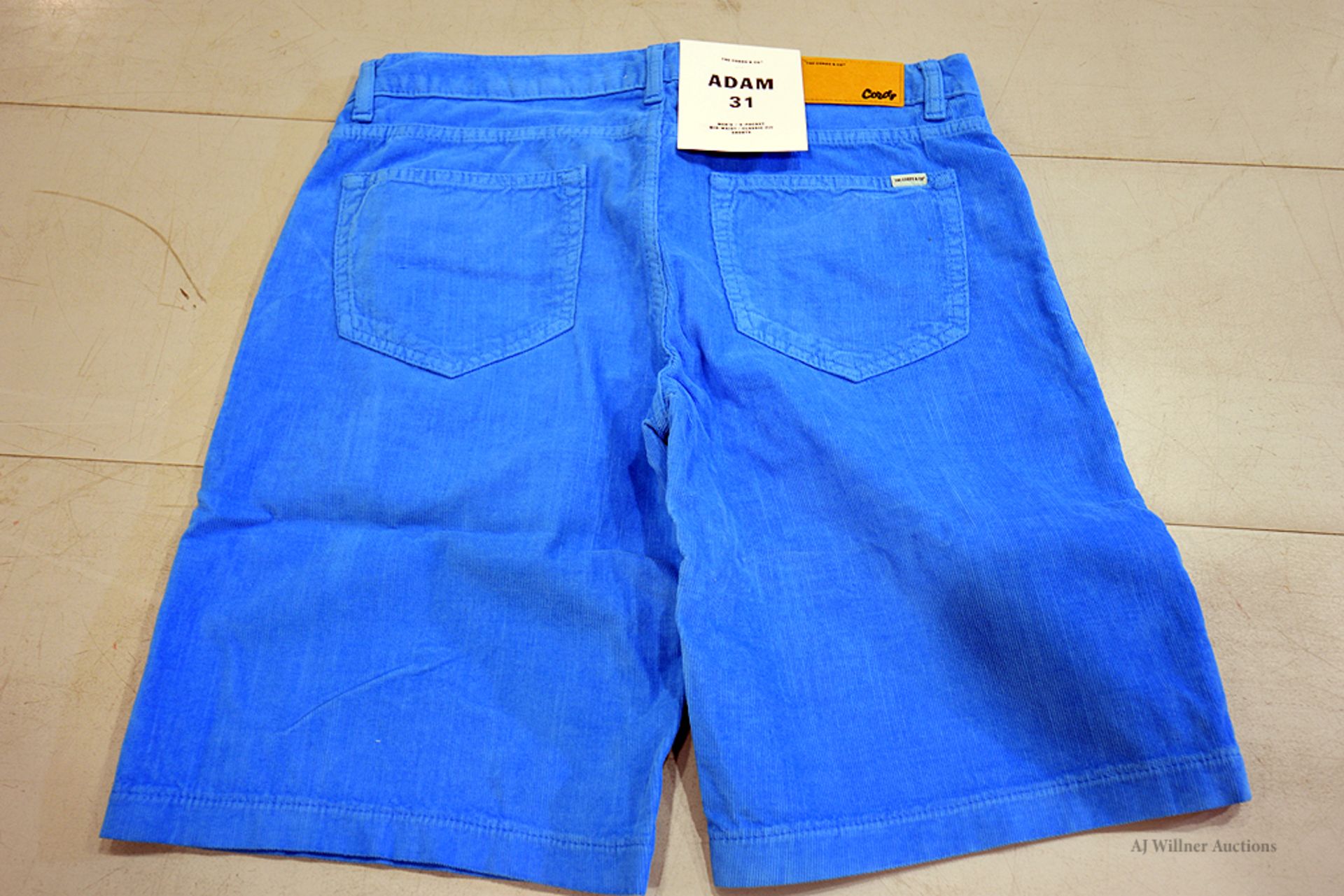 The Cords & Co. "Adam" Men's/ Mid-Waist/ Classic Fit/ Shorts MSRP $100 - Image 3 of 5