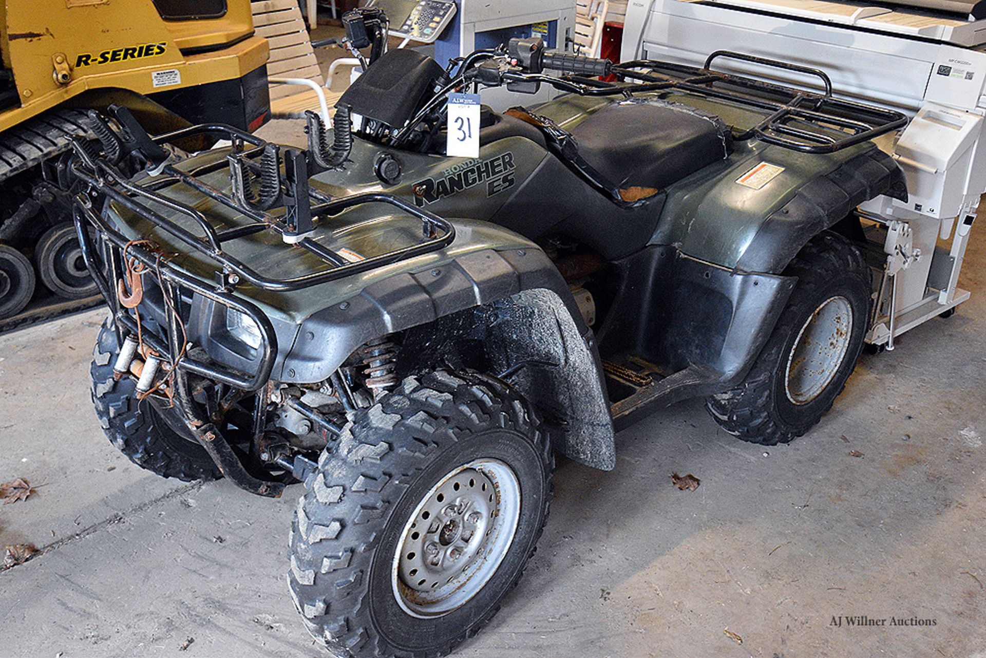 Honda Rancher ES Quad (TRX-350FE2) w/ 4' Snow Plow