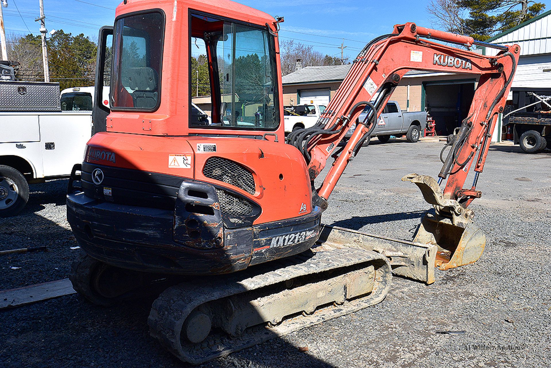 2013 Kubota Model Kx121-3St Mini Excavator, S/N 75733 (2013) 3,162.6 Hours Indicated w/EROPS - Image 2 of 4