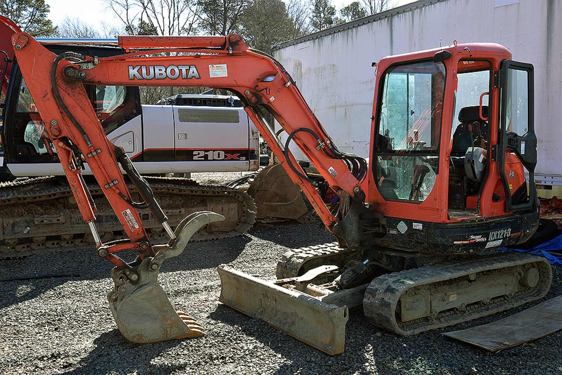 2013 Kubota Model Kx121-3St Mini Excavator, S/N 75733 (2013) 3,162.6 Hours Indicated w/EROPS