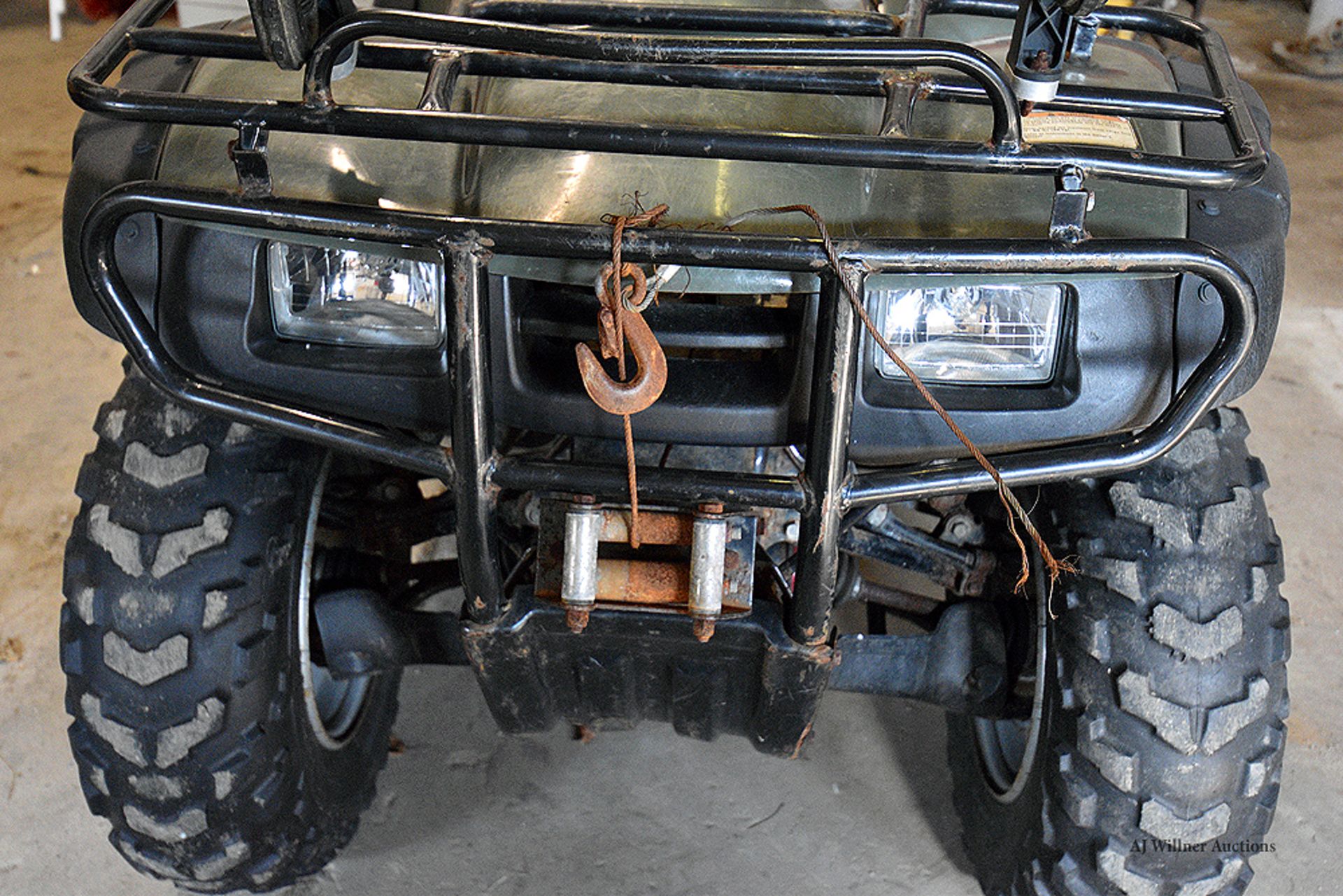 Honda Rancher ES Quad (TRX-350FE2) w/ 4' Snow Plow - Image 3 of 6