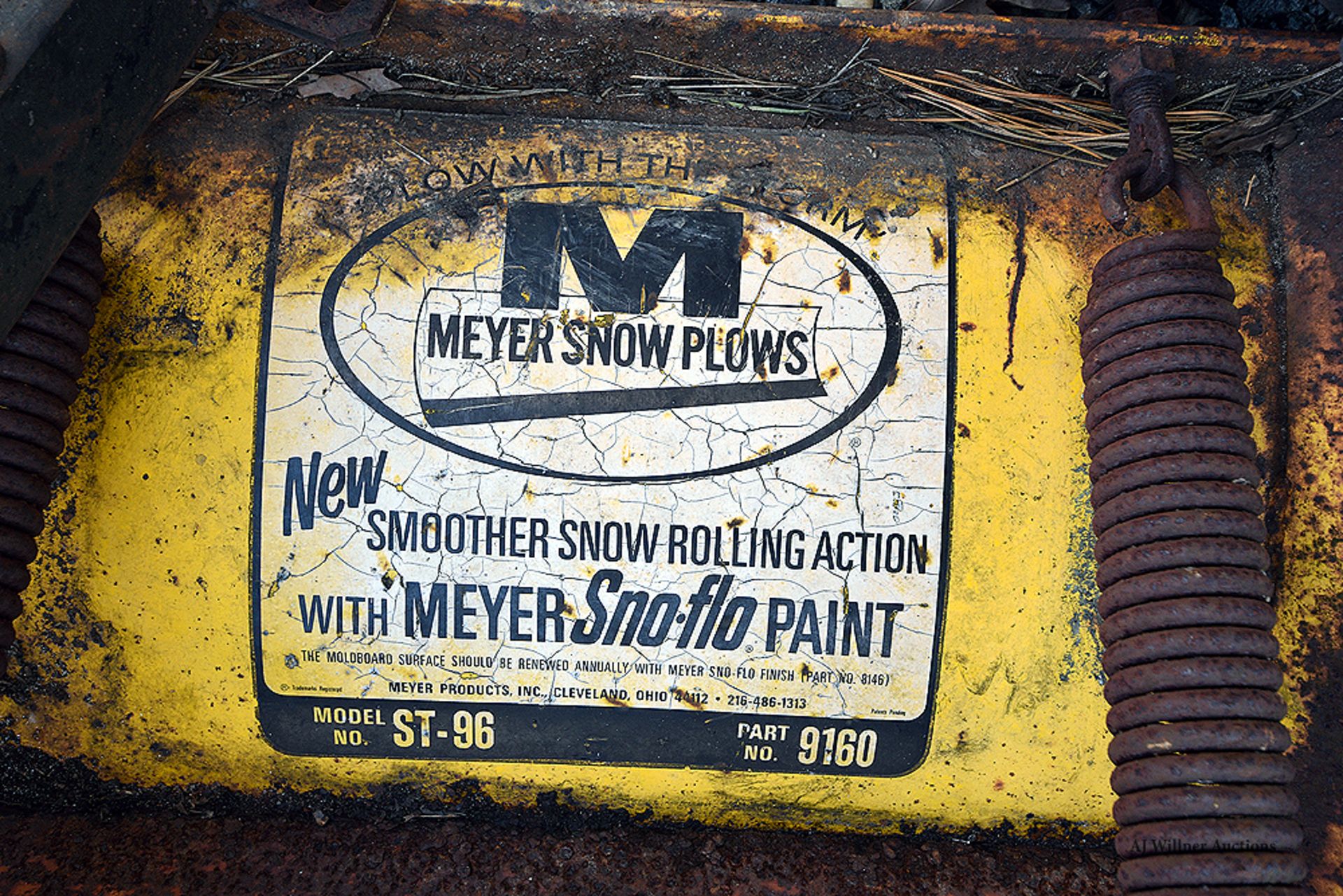 Meyers ST-96 Snow Plow Blade - Image 2 of 2
