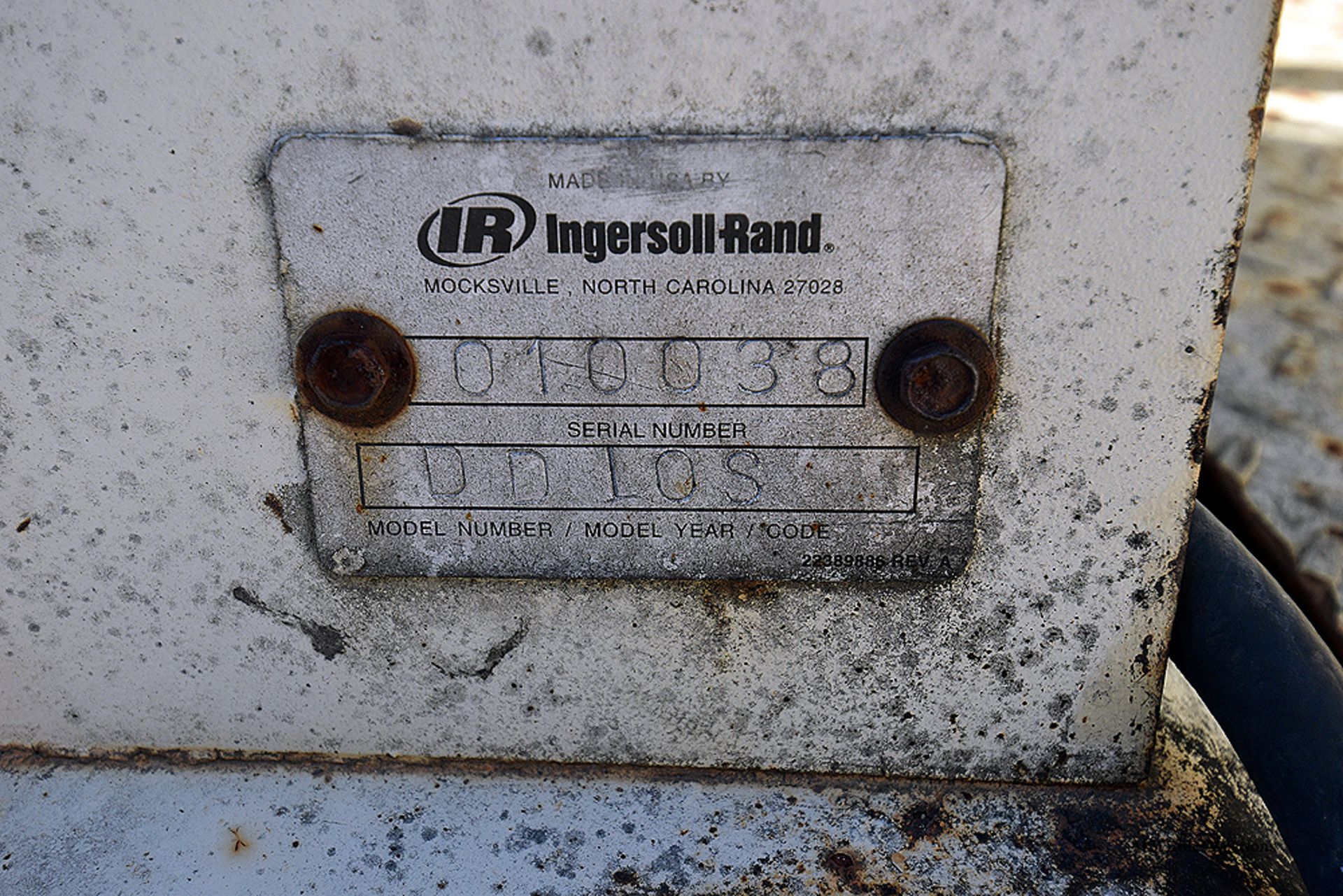 Ingersoll Rand Model DD-10S Vibratory Smooth Drum Roller S/N 010038 - Image 5 of 5