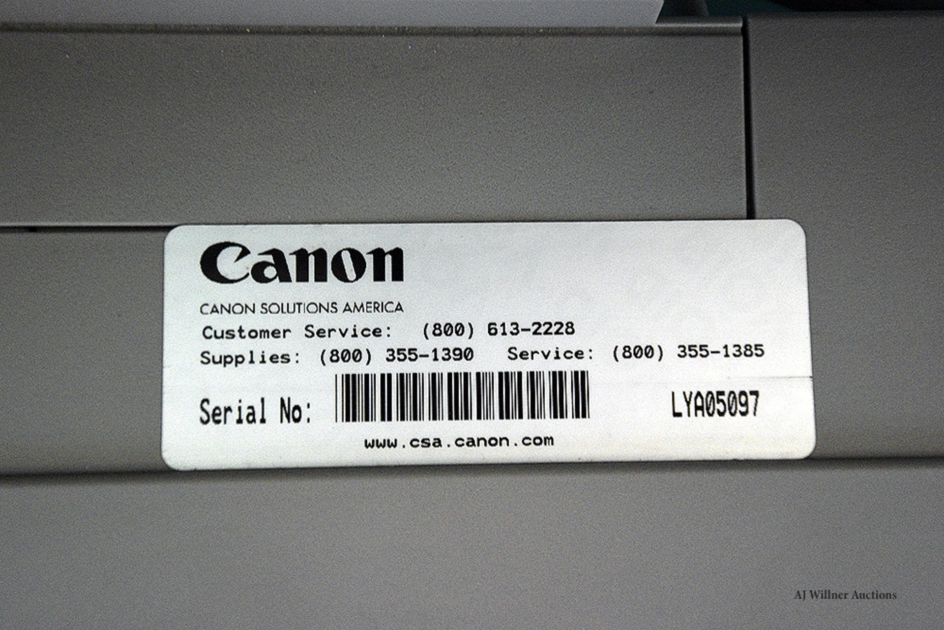 Canon Image Runner Advance C2230 All-In-One Serial # (21)PZX12996 - Image 2 of 3