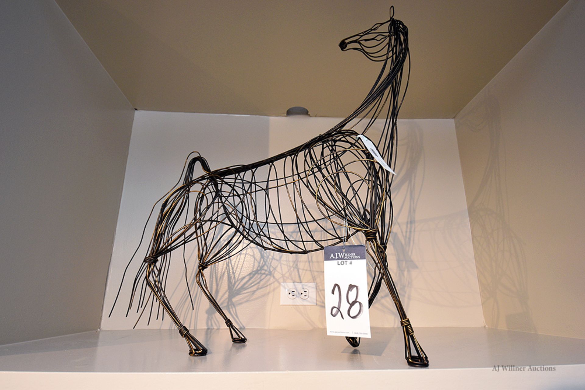 Wire Armiture Equestrian Statue