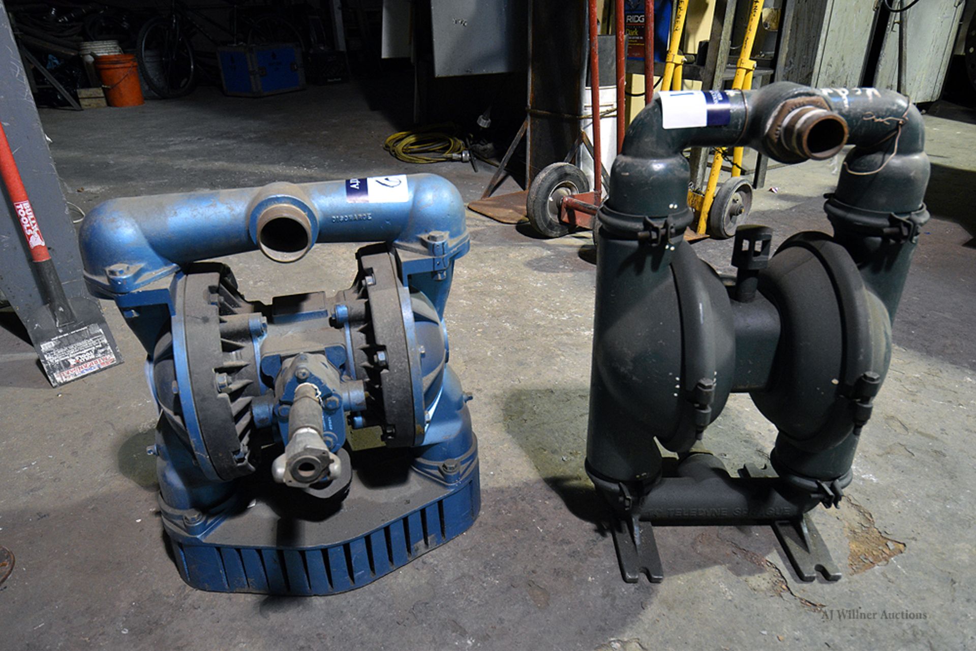 Warren Ruff Pneumatic Diaphragm Pump