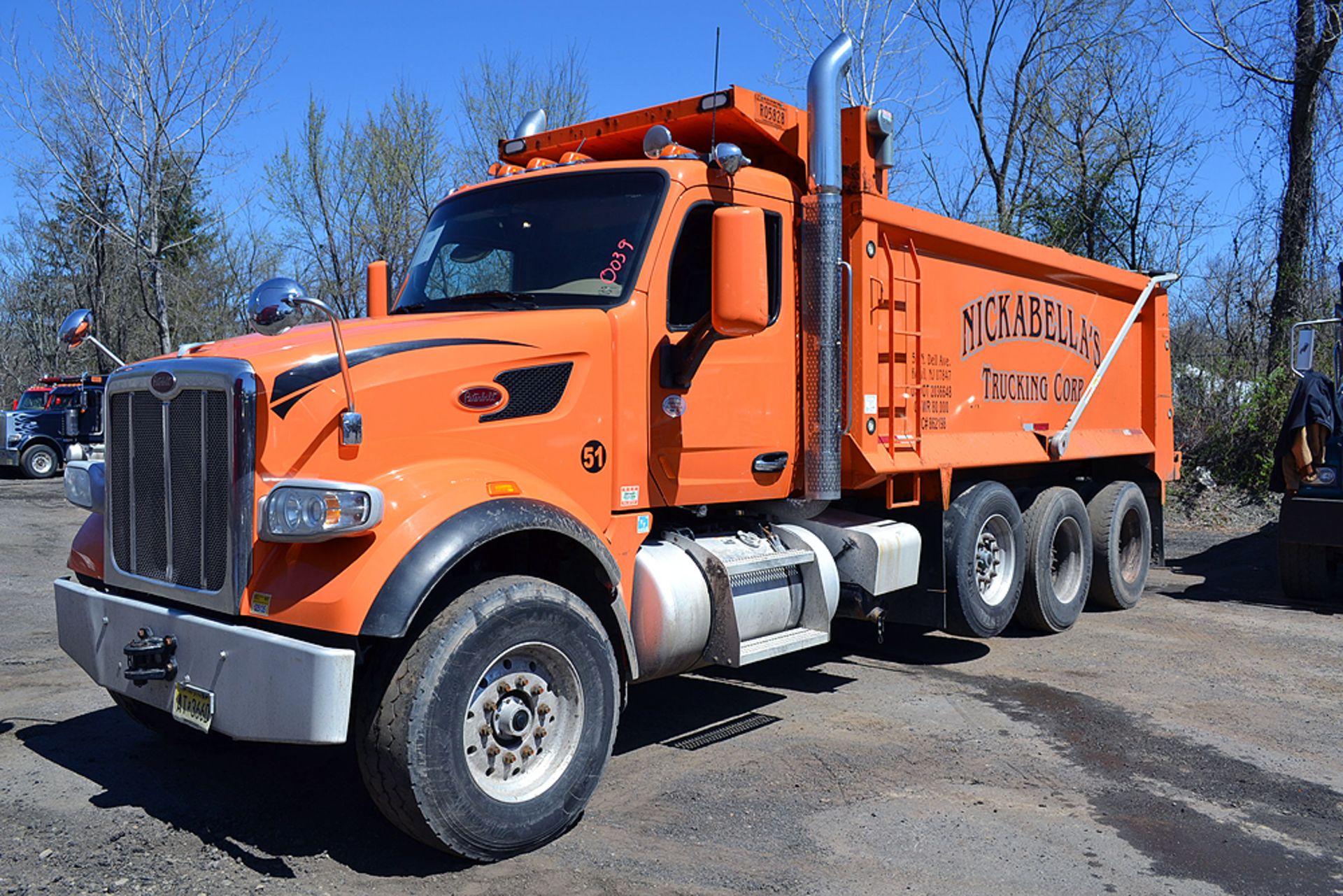 2017 Peterbilt 567 Standard Cab Tri-Axle, Dump Truck