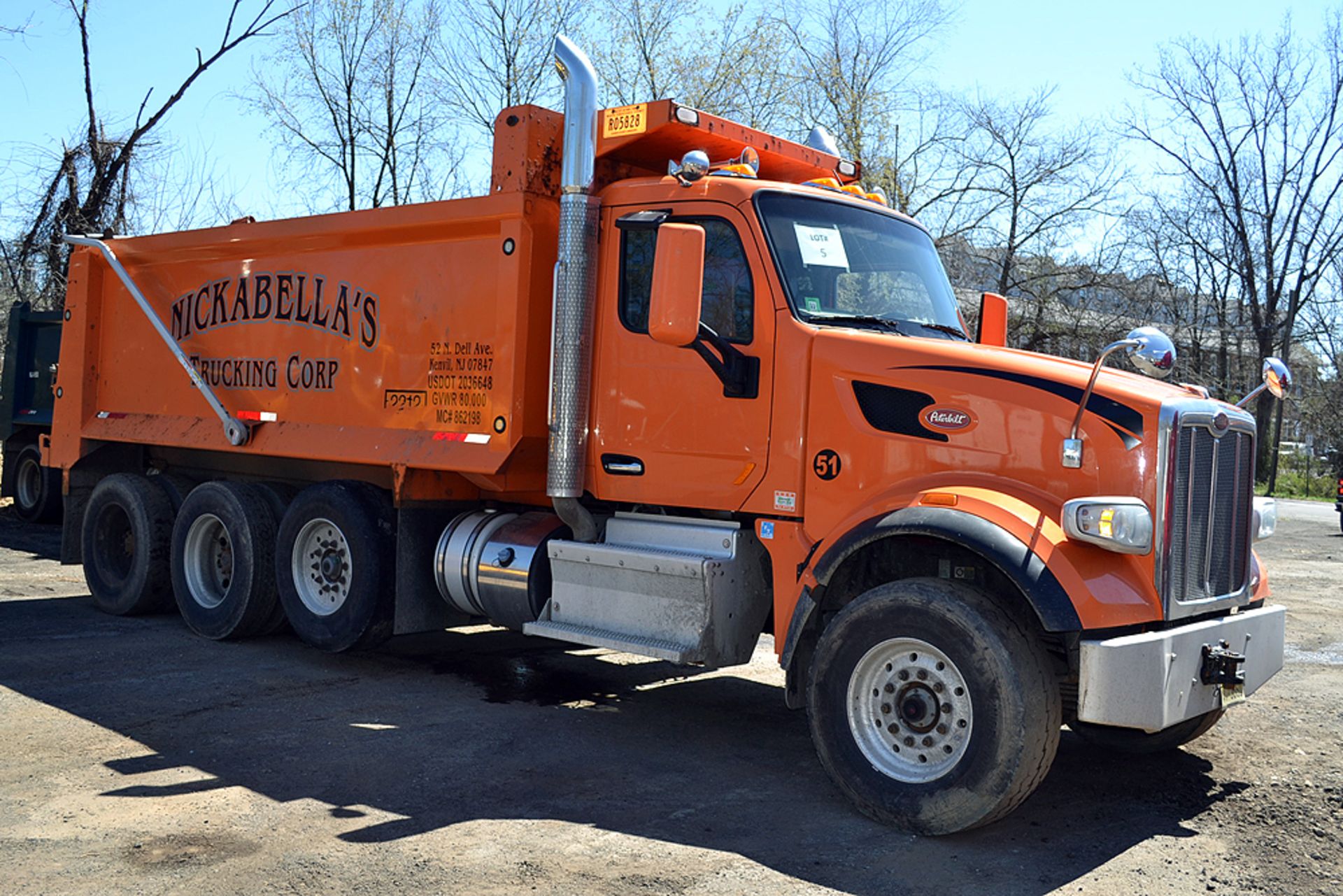 2017 Peterbilt 567 Standard Cab Tri-Axle, Dump Truck - Image 5 of 18