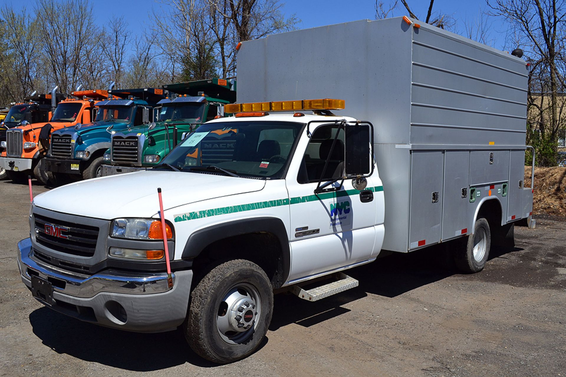 2006 GMC Sierra 3500, Diesel Utility Body Truck