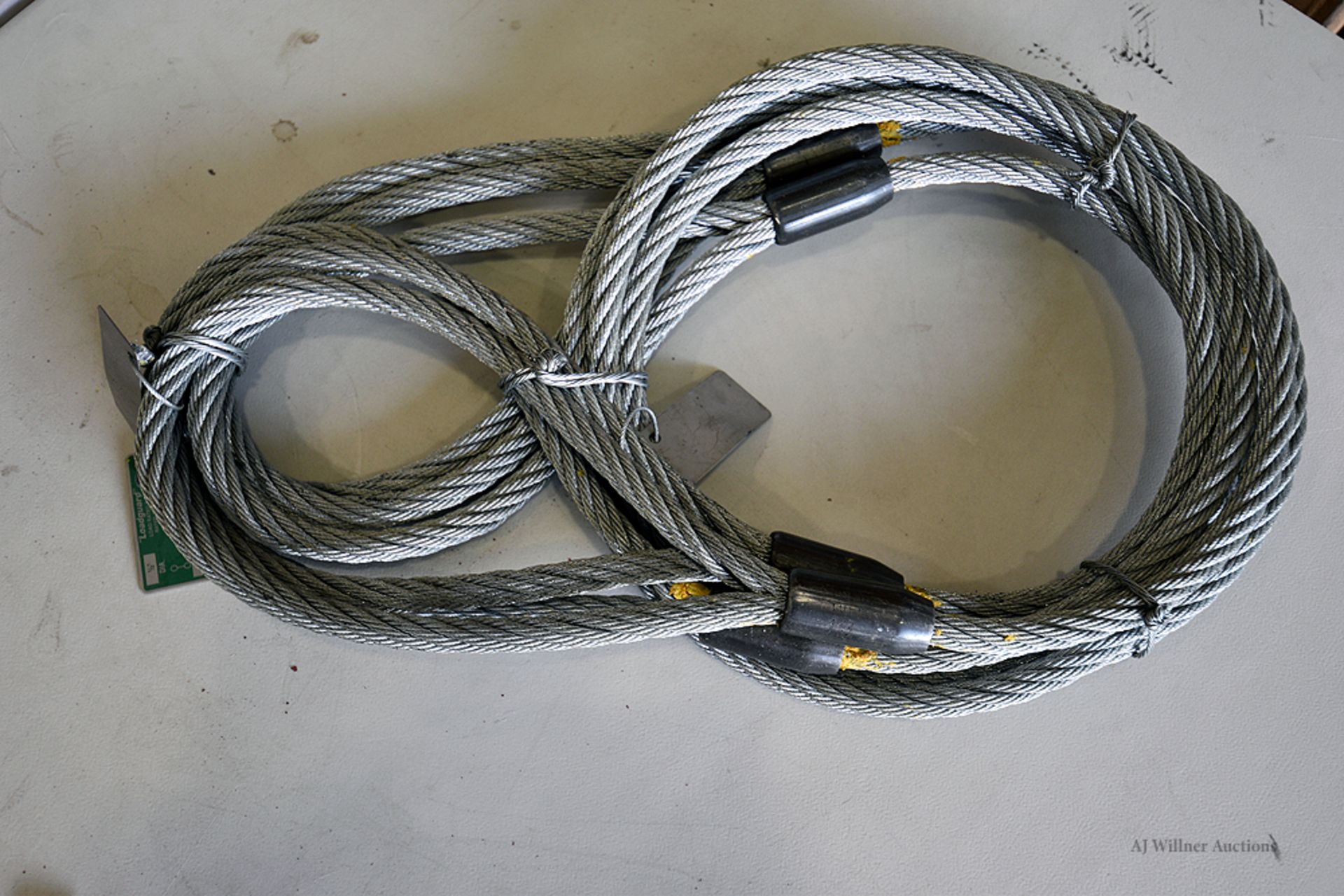 Johnson Capacity Hoist, Binders and Braided Cable Slings - Image 4 of 6