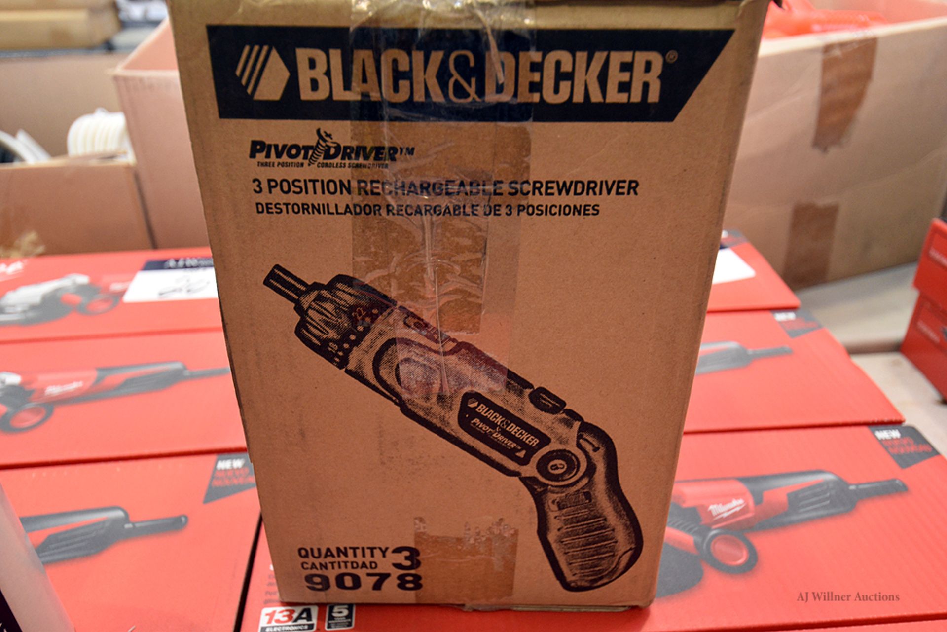 Black & Decker, 3-Position Rechargeable Screwdriver - Image 2 of 2