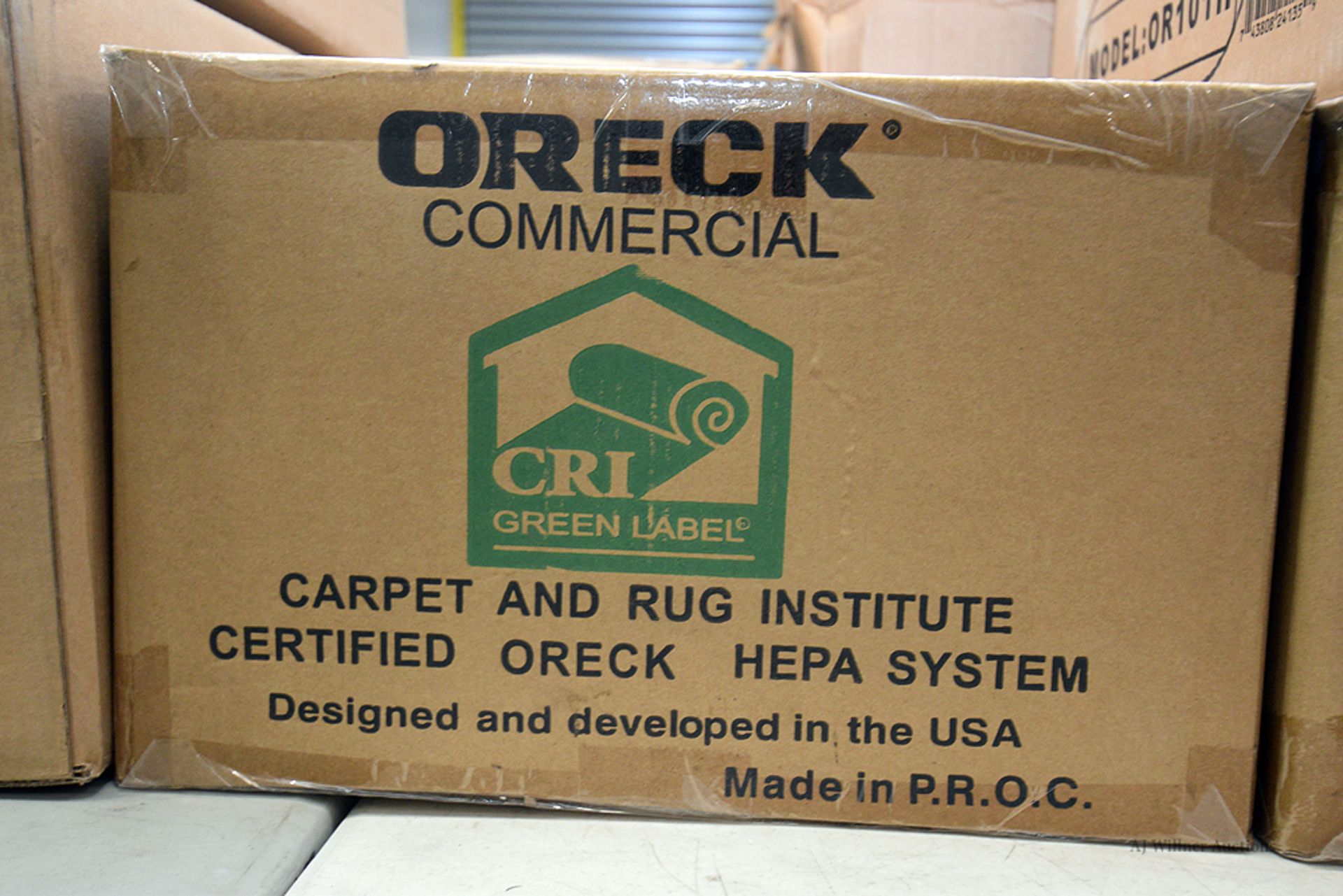 Oreck, "Commercial Upright" HEPA System, Model OR101H