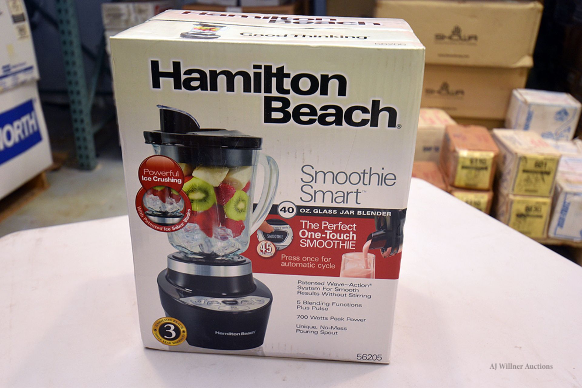 Hamilton Beach, "Smoothie Smart" Blender, Model 56205